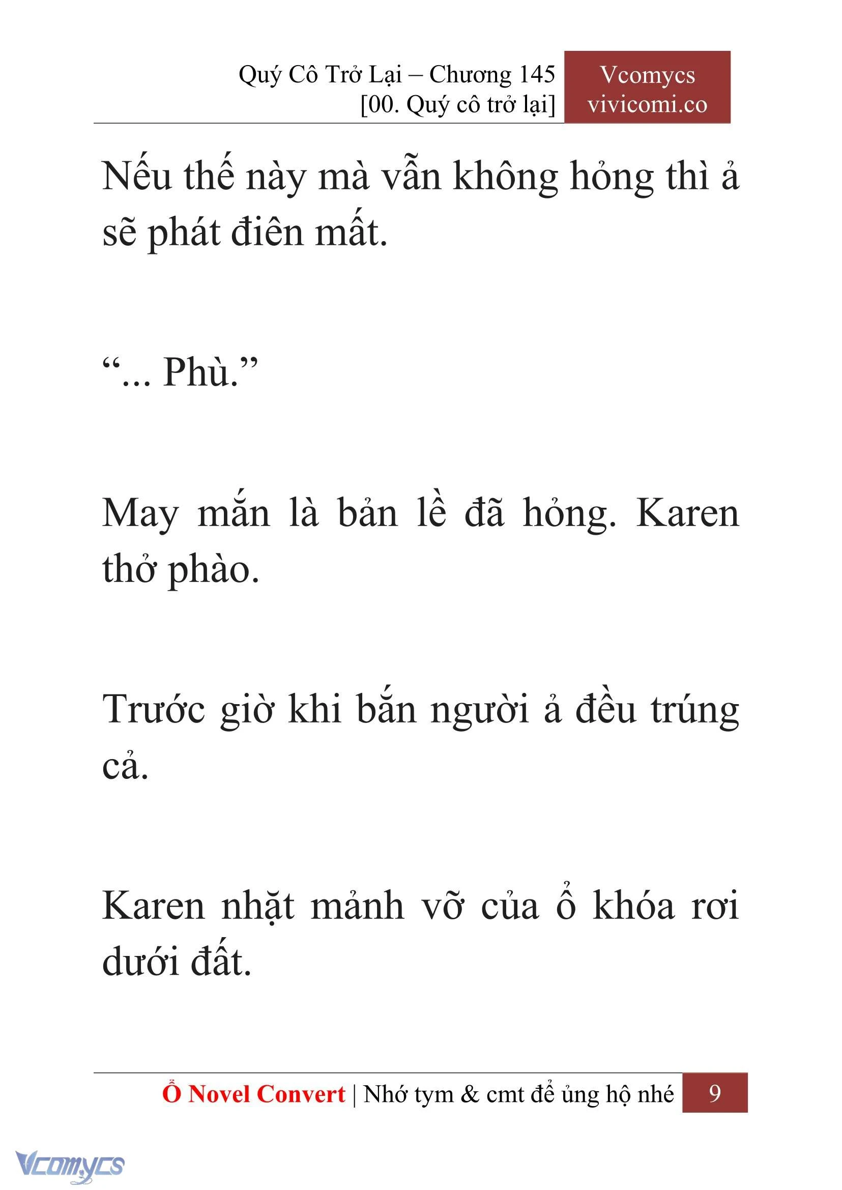 [Novel] Quý Cô Trở Lại Chapter  145 - 11