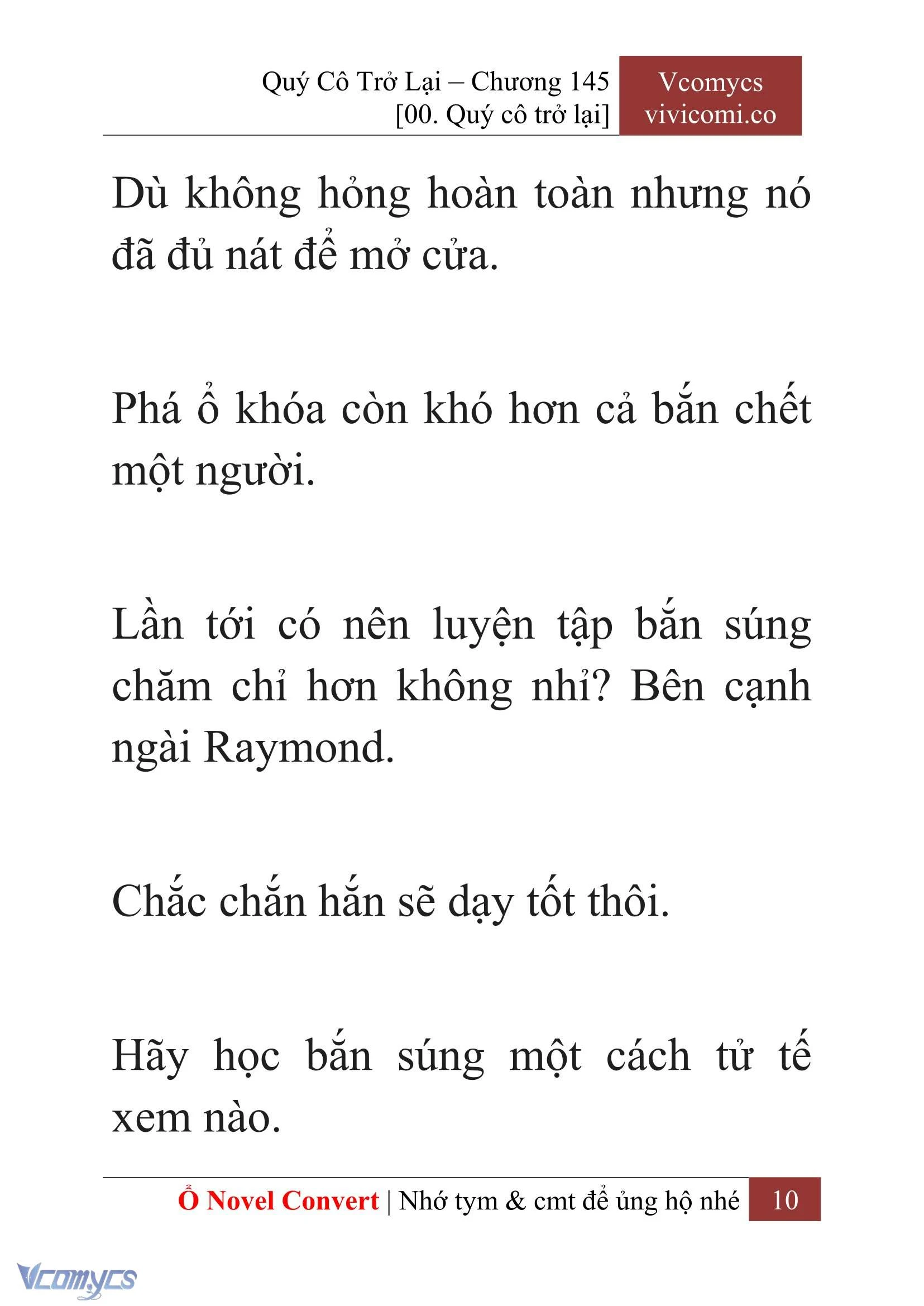 [Novel] Quý Cô Trở Lại Chapter  145 - 12