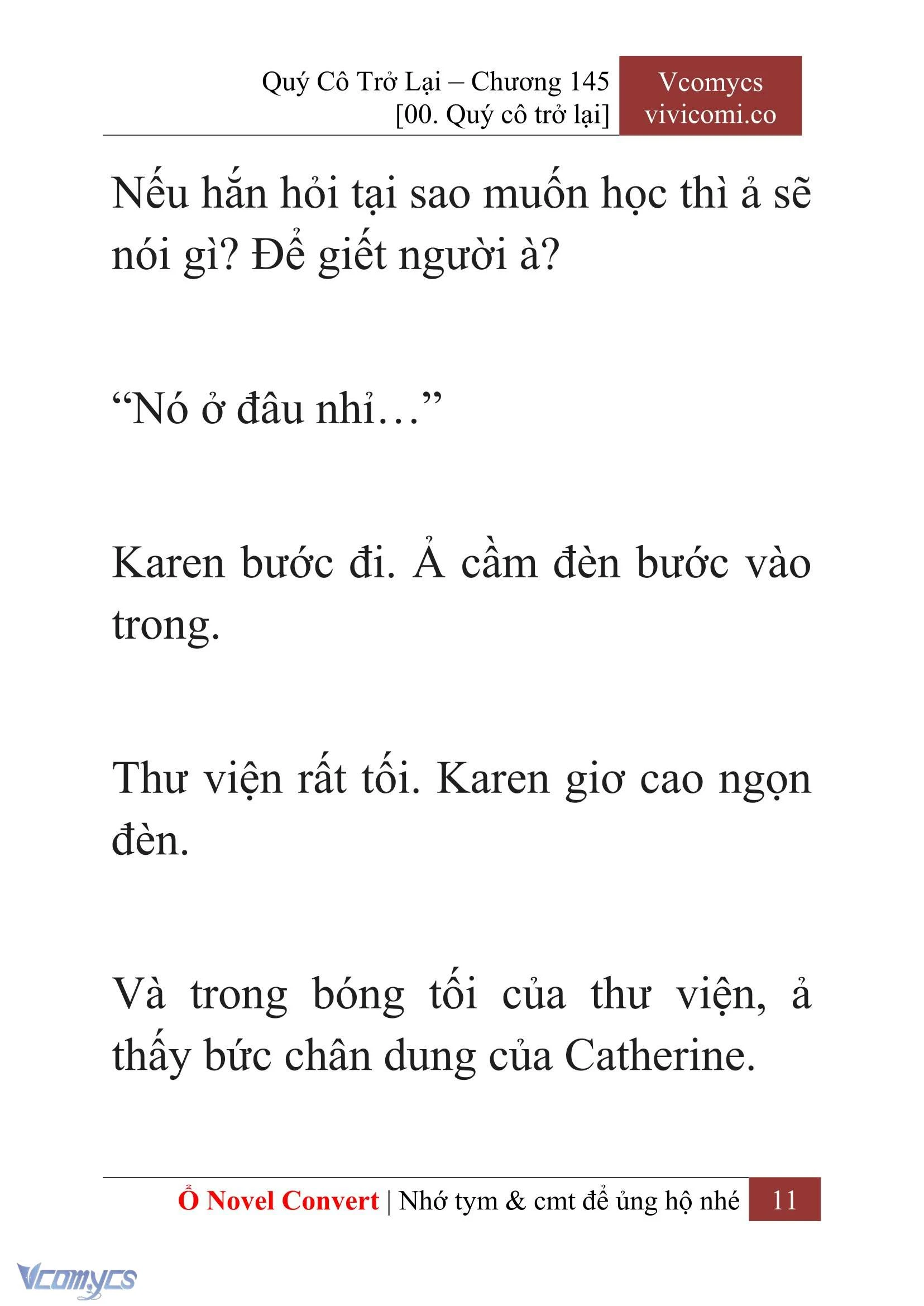 [Novel] Quý Cô Trở Lại Chapter  145 - 13