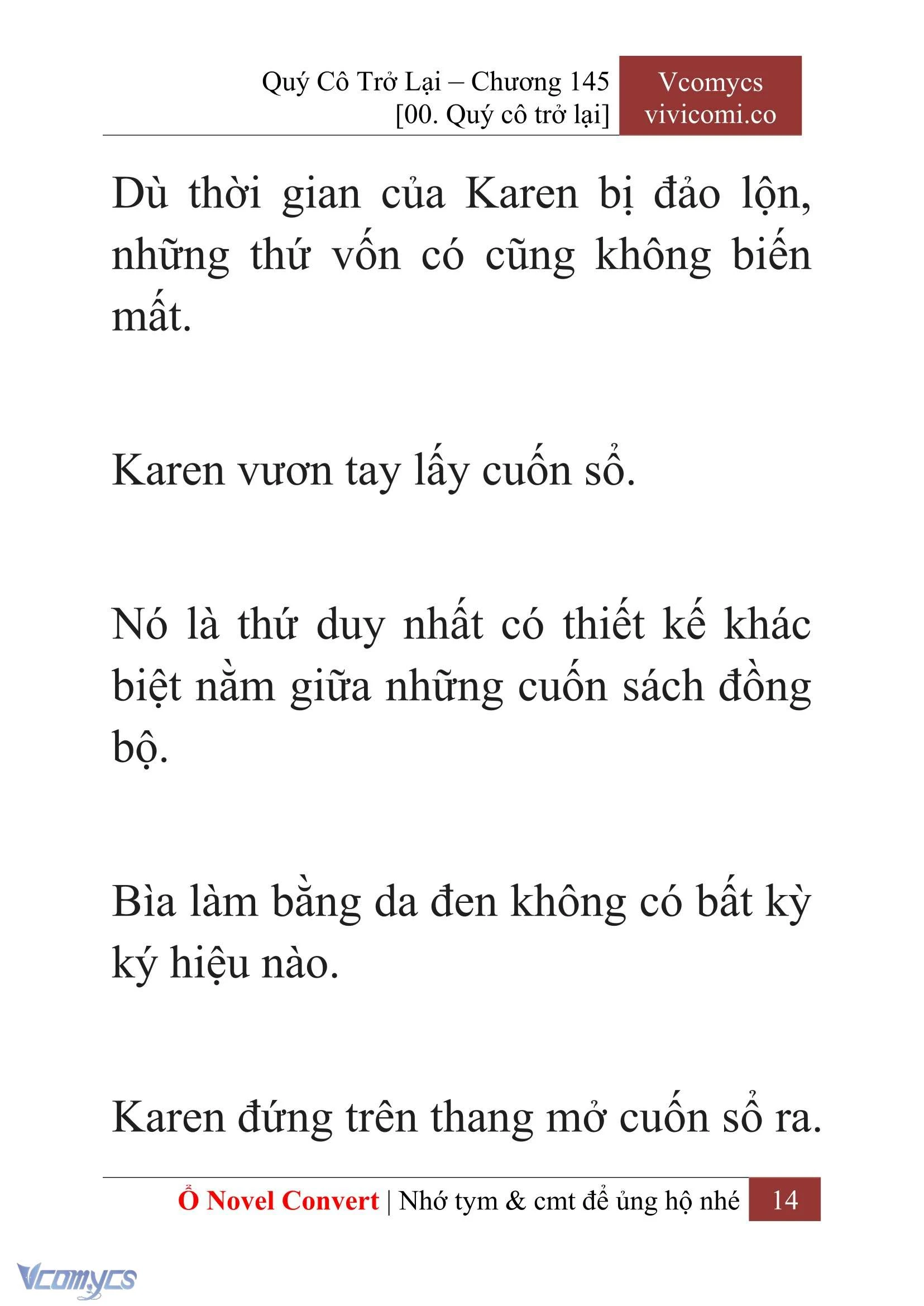 [Novel] Quý Cô Trở Lại Chapter  145 - 16