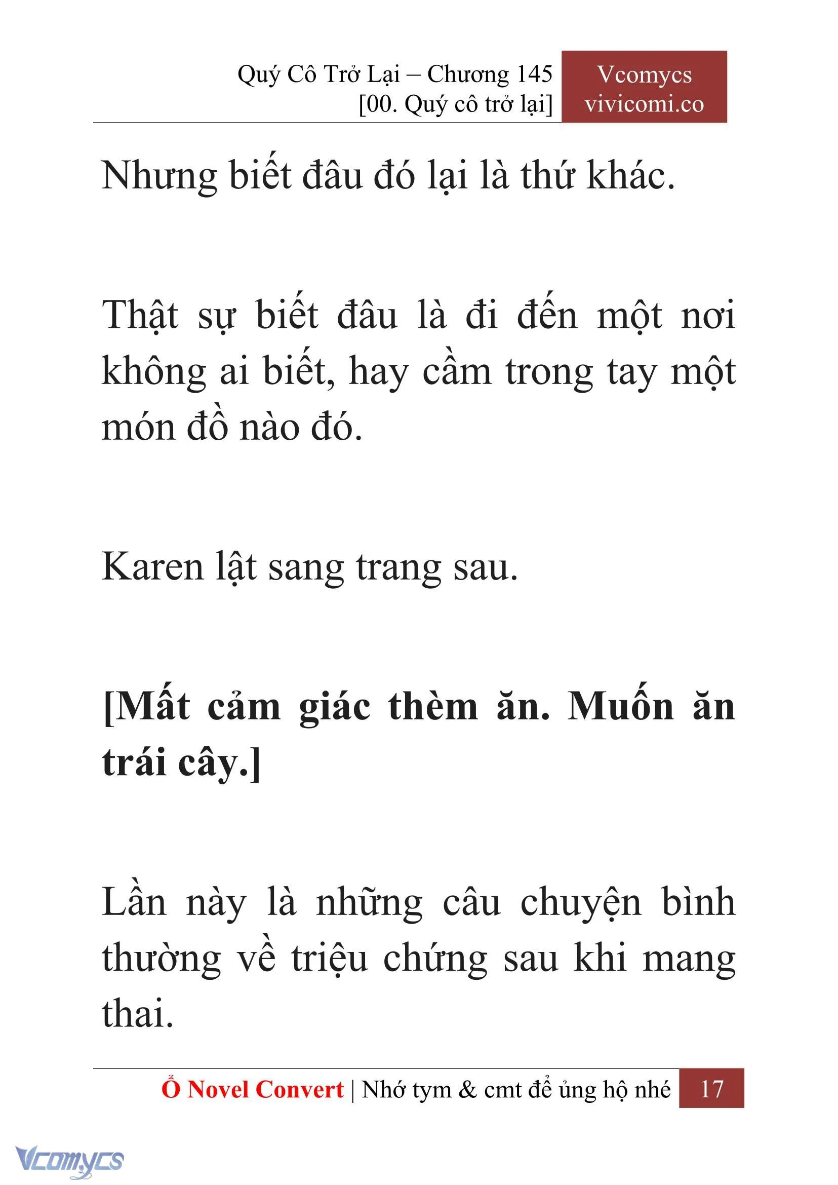[Novel] Quý Cô Trở Lại Chapter  145 - 19
