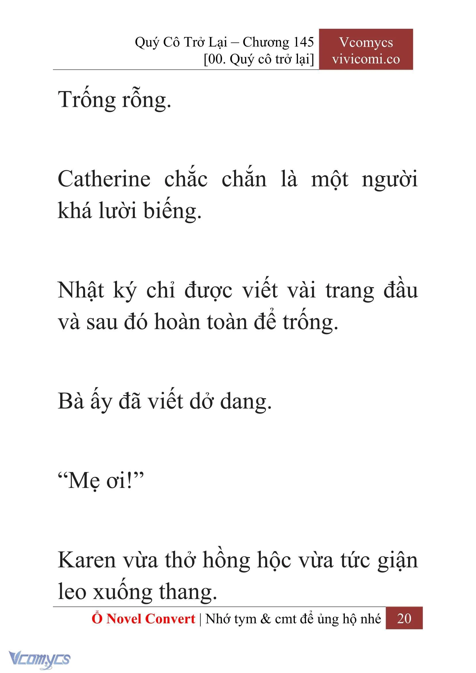 [Novel] Quý Cô Trở Lại Chapter  145 - 22