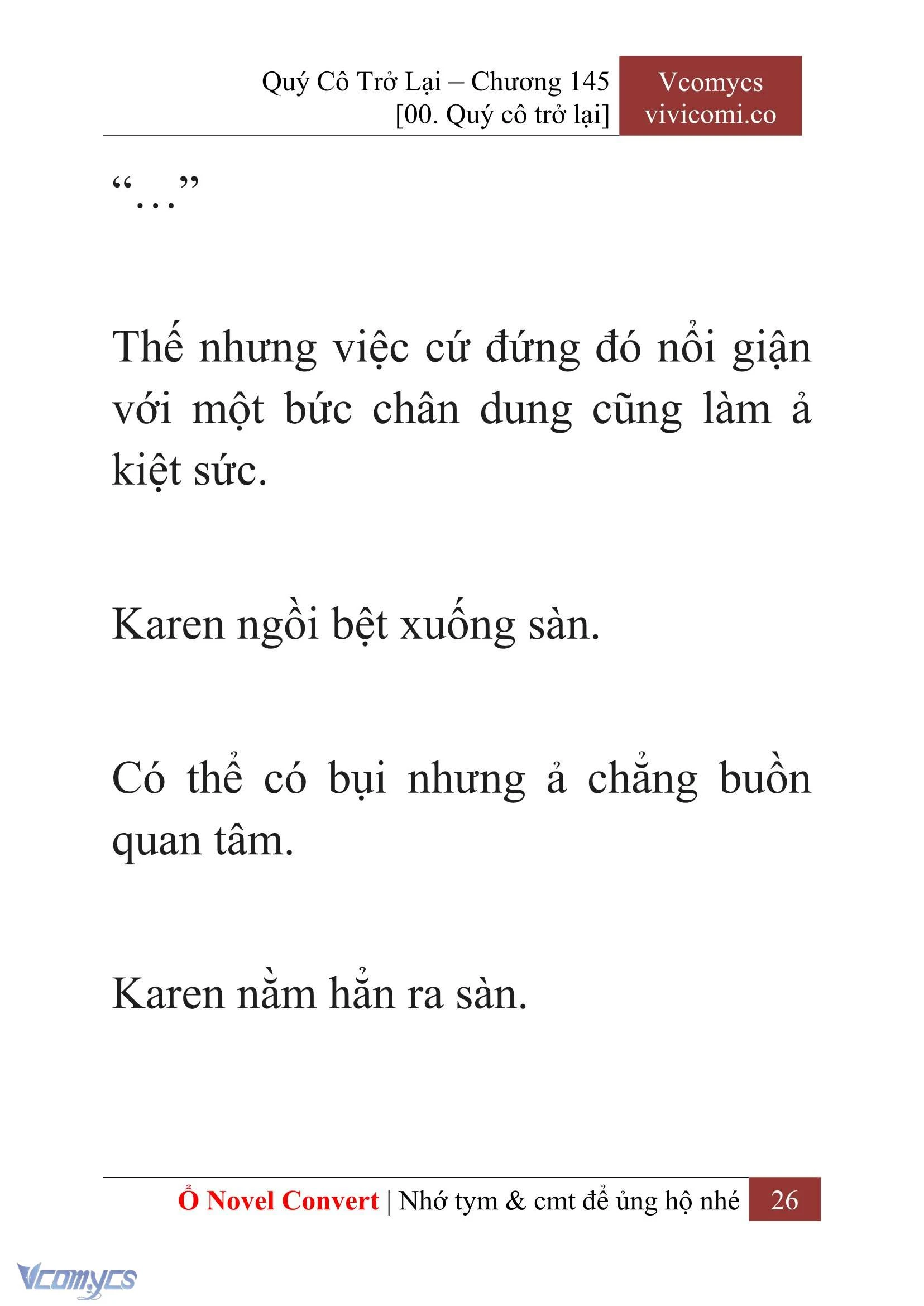 [Novel] Quý Cô Trở Lại Chapter  145 - 28