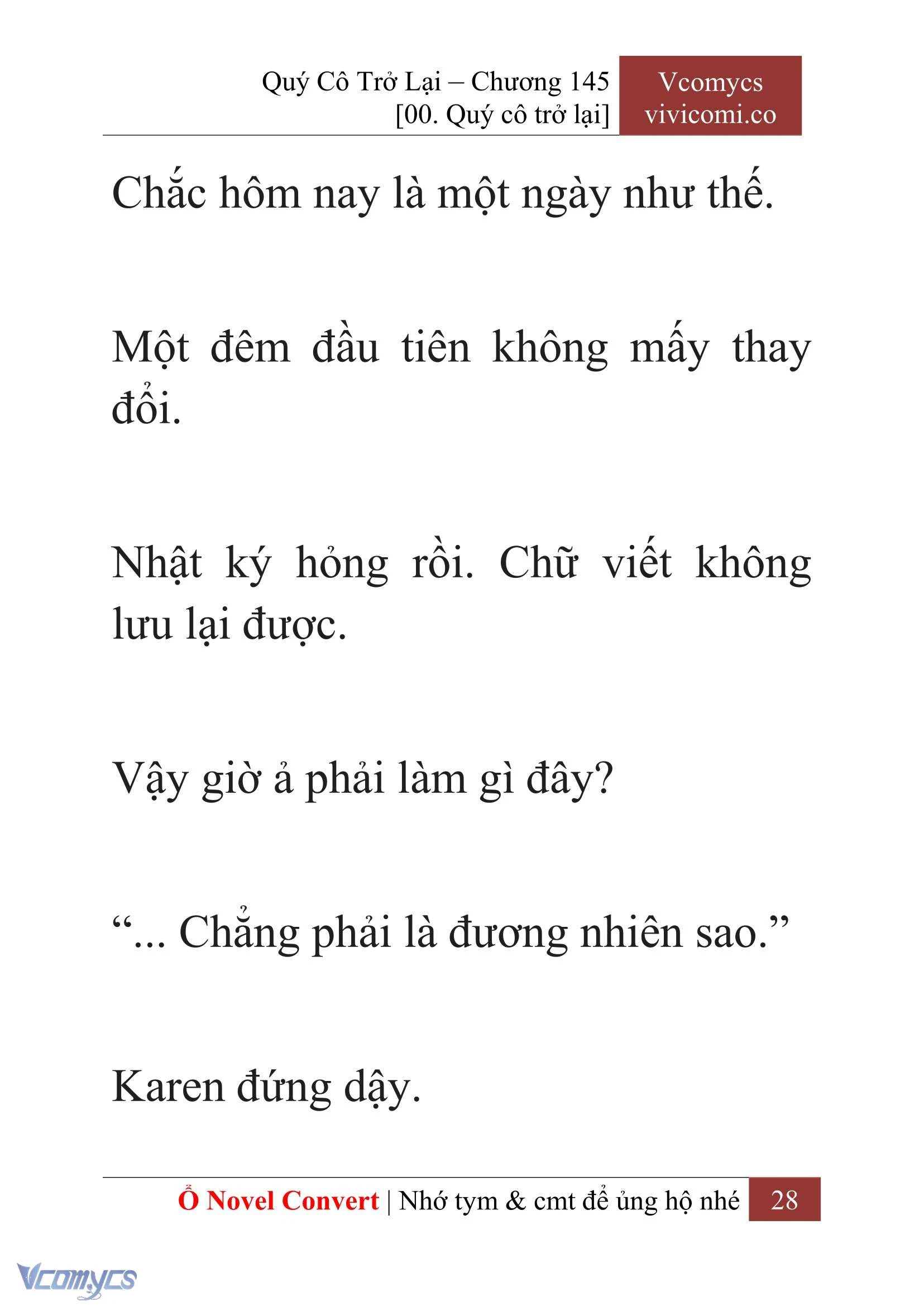 [Novel] Quý Cô Trở Lại Chapter  145 - 30