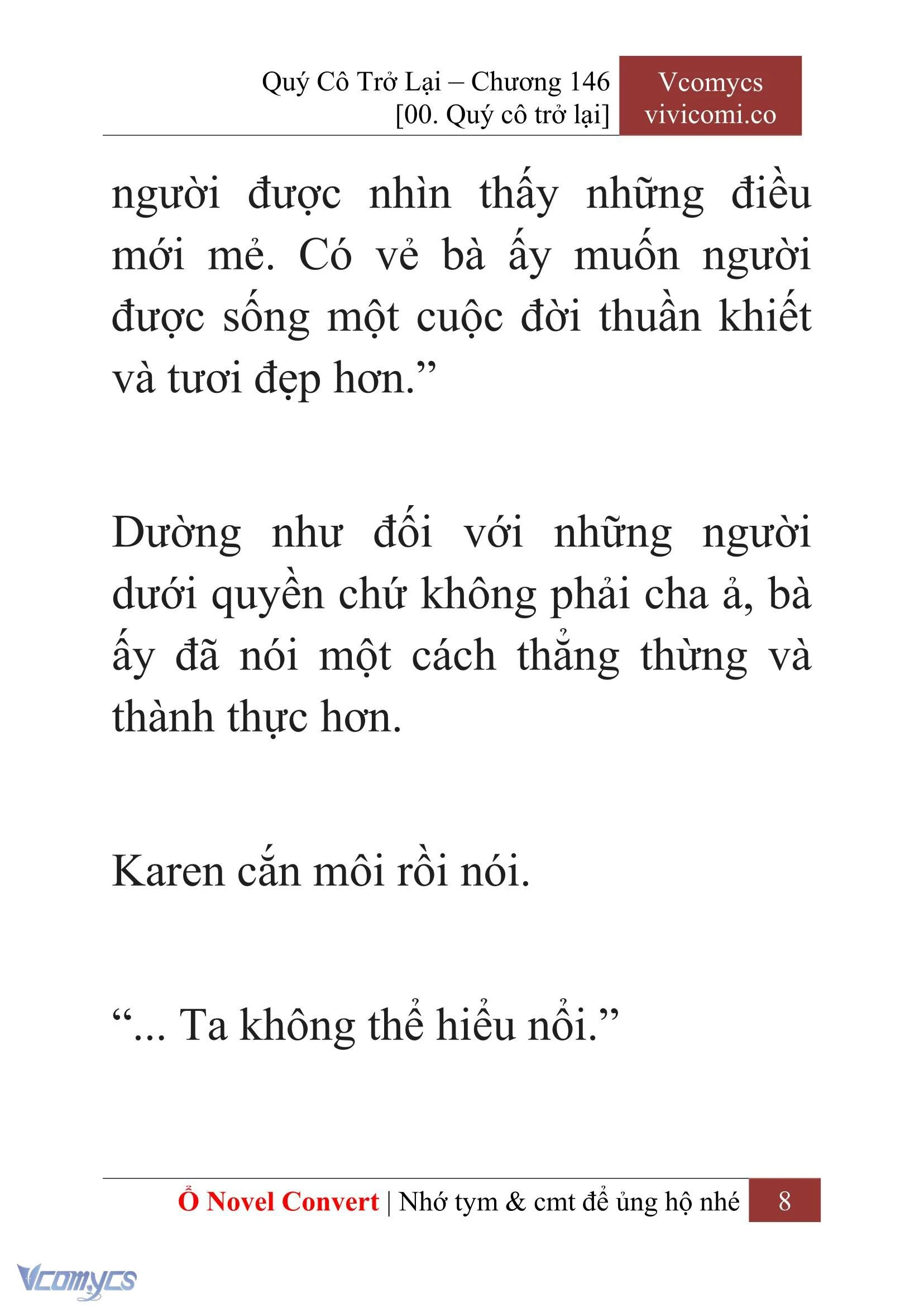 [Novel] Quý Cô Trở Lại Chapter  146 - 10