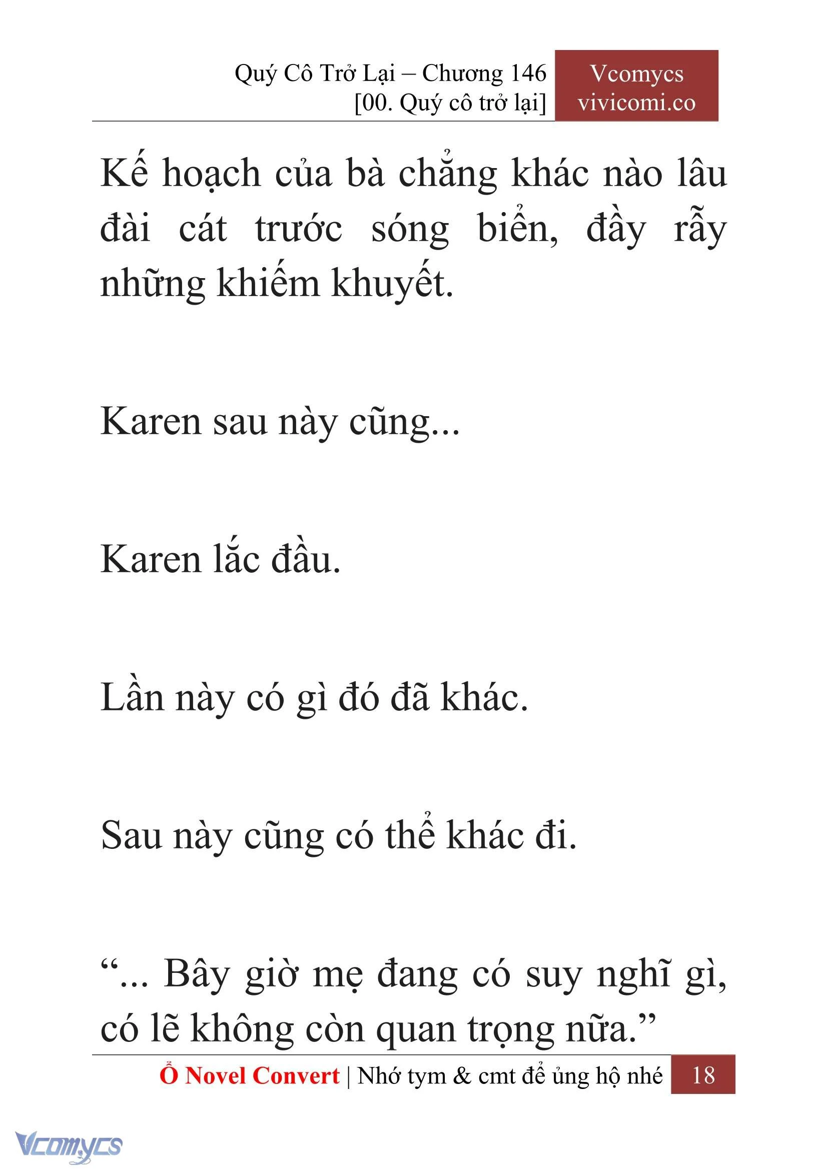 [Novel] Quý Cô Trở Lại Chapter  146 - 20