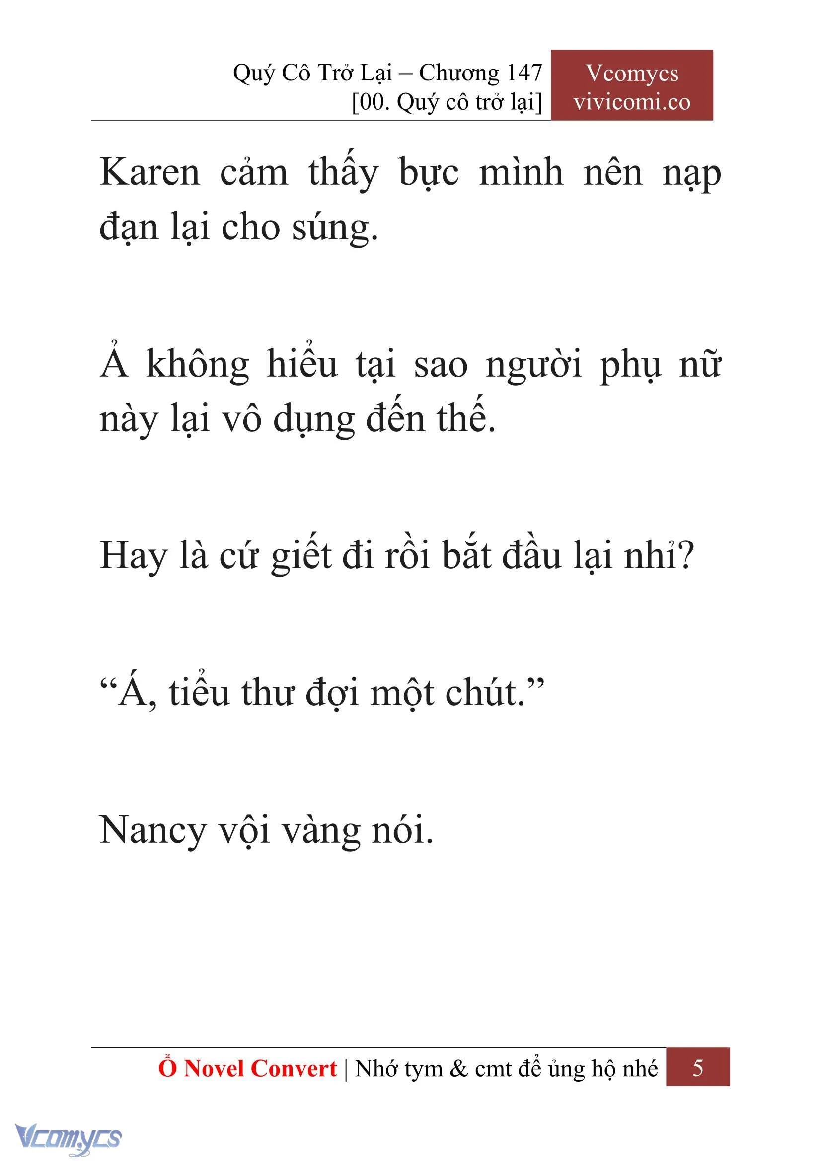 [Novel] Quý Cô Trở Lại Chapter  147 - 7