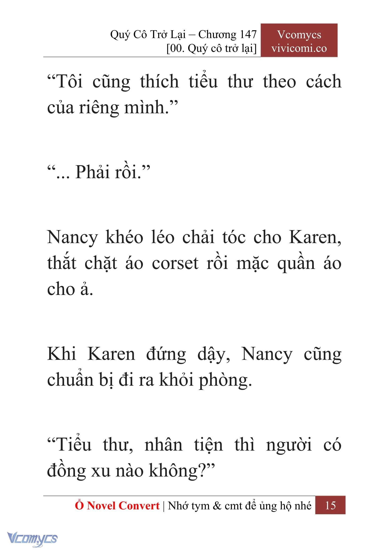 [Novel] Quý Cô Trở Lại Chapter  147 - 17