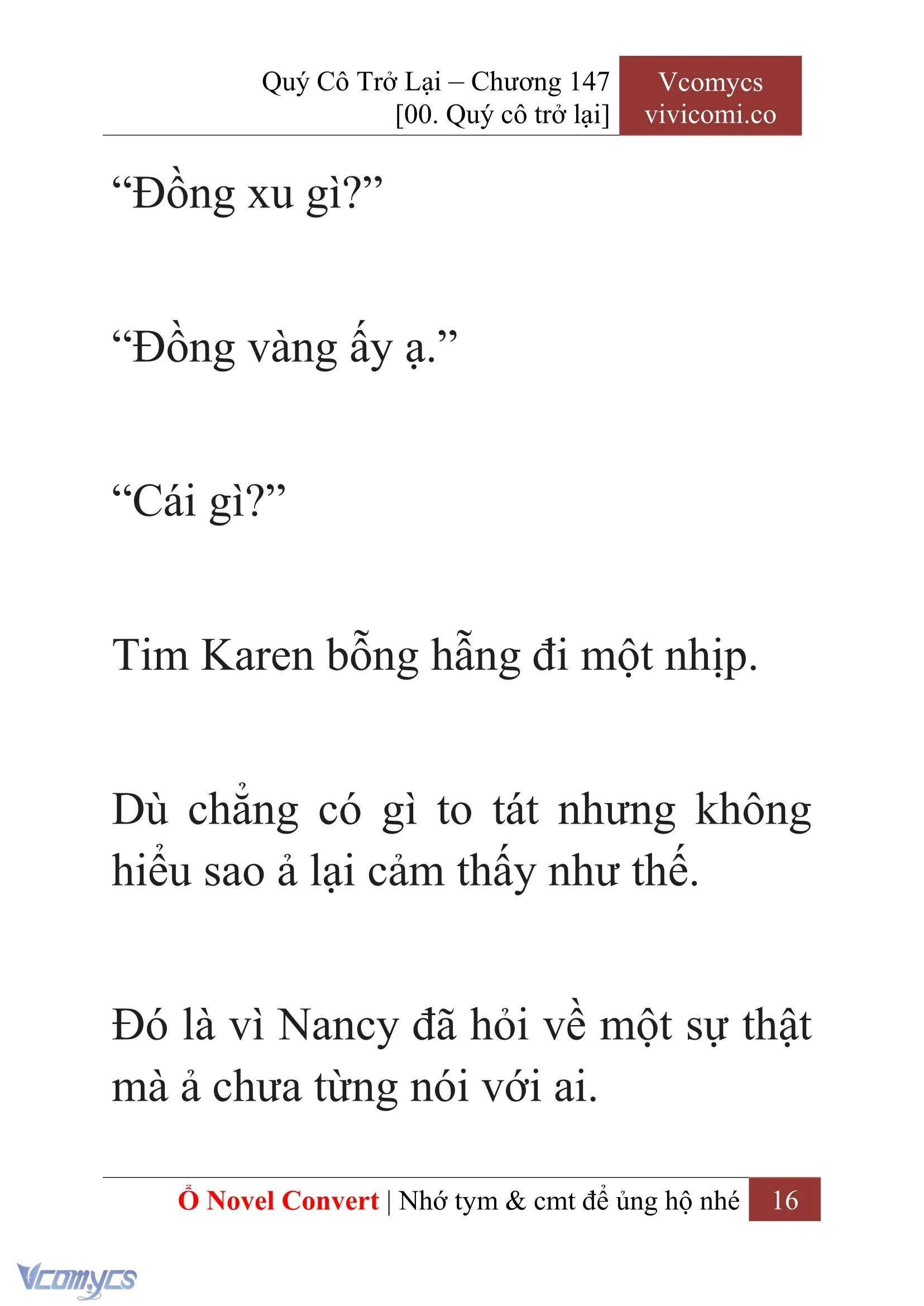 [Novel] Quý Cô Trở Lại Chapter  147 - 18