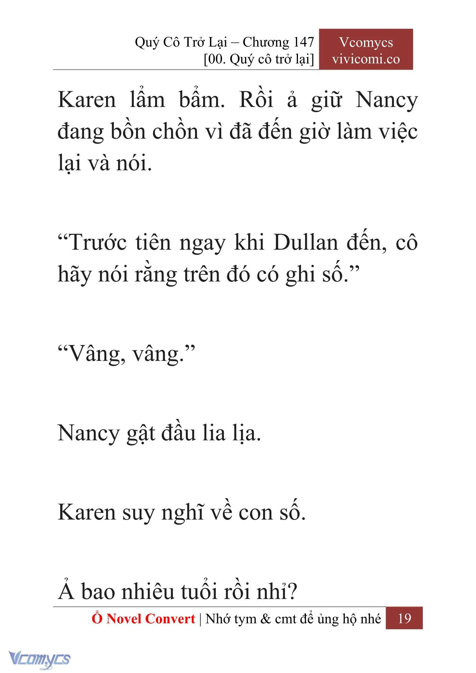 [Novel] Quý Cô Trở Lại Chapter  147 - 21