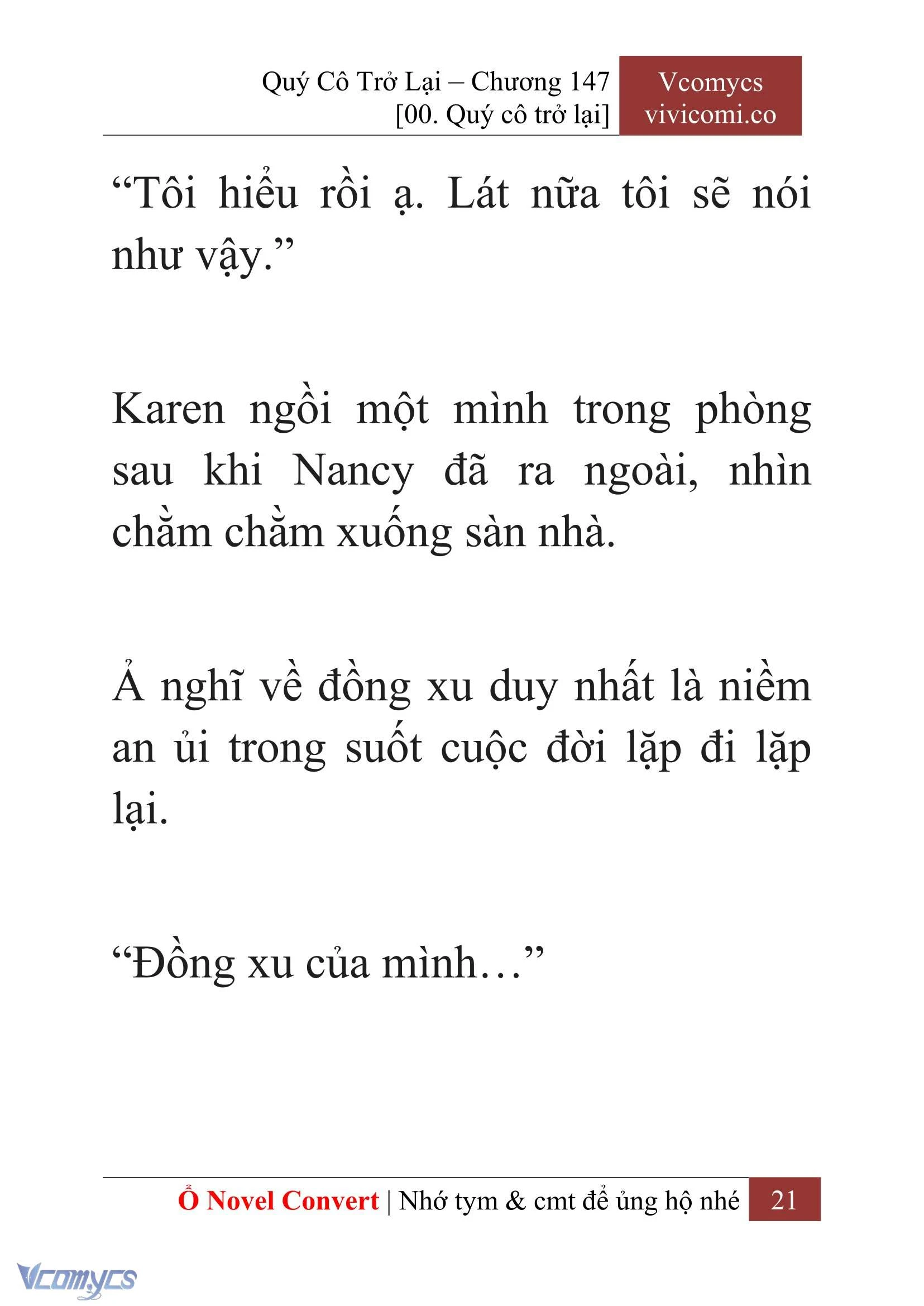 [Novel] Quý Cô Trở Lại Chapter  147 - 23
