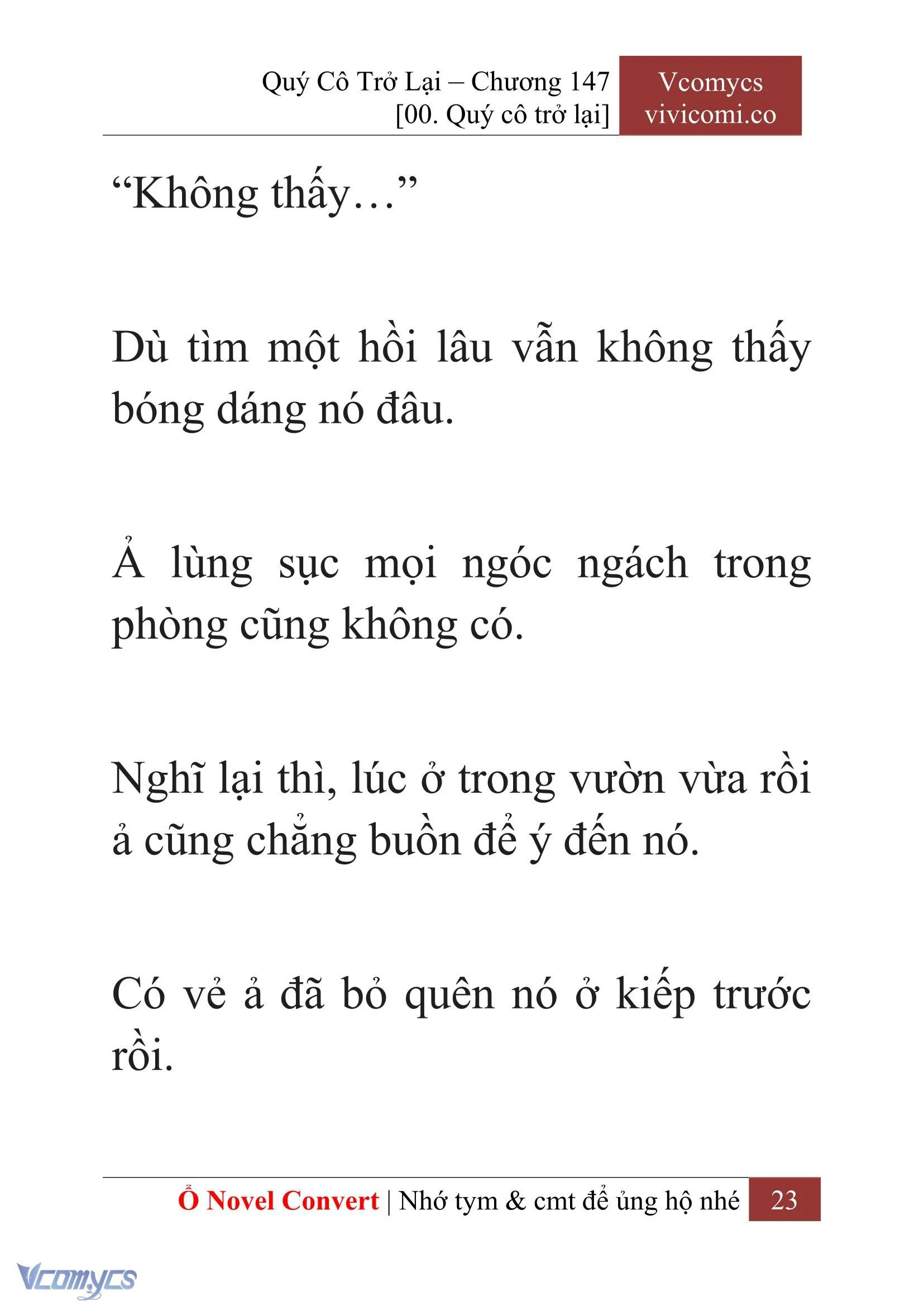 [Novel] Quý Cô Trở Lại Chapter  147 - 25