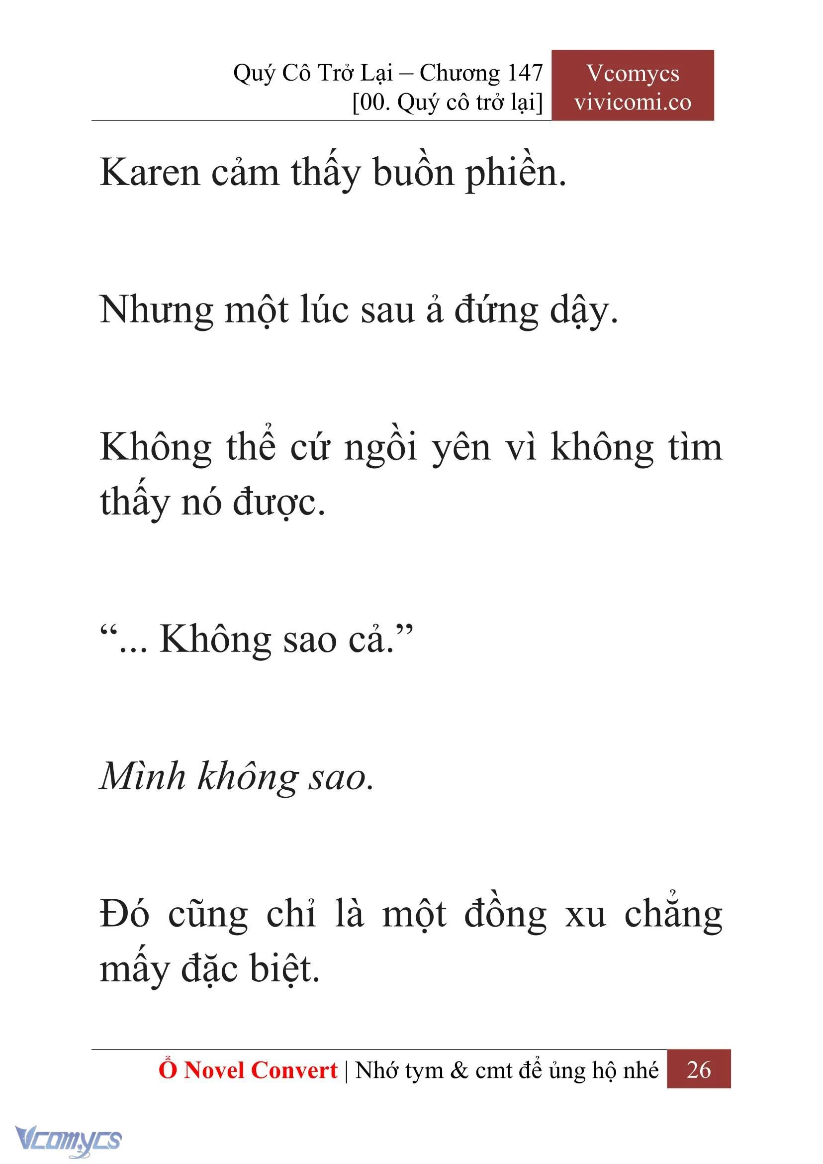 [Novel] Quý Cô Trở Lại Chapter  147 - 28