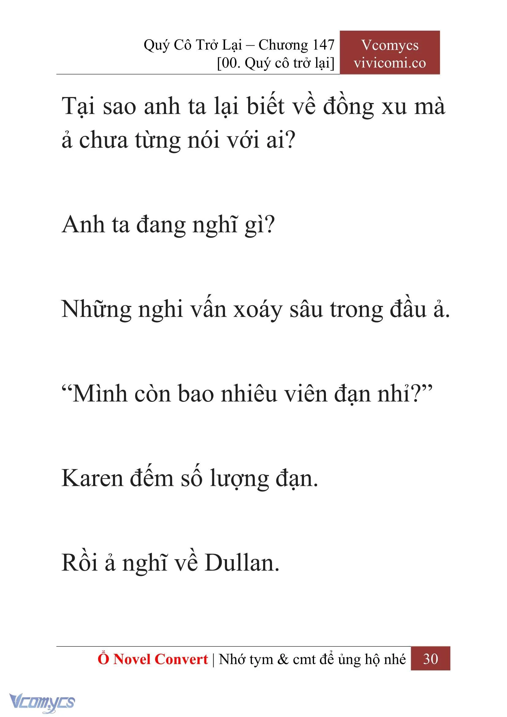 [Novel] Quý Cô Trở Lại Chapter  147 - 32