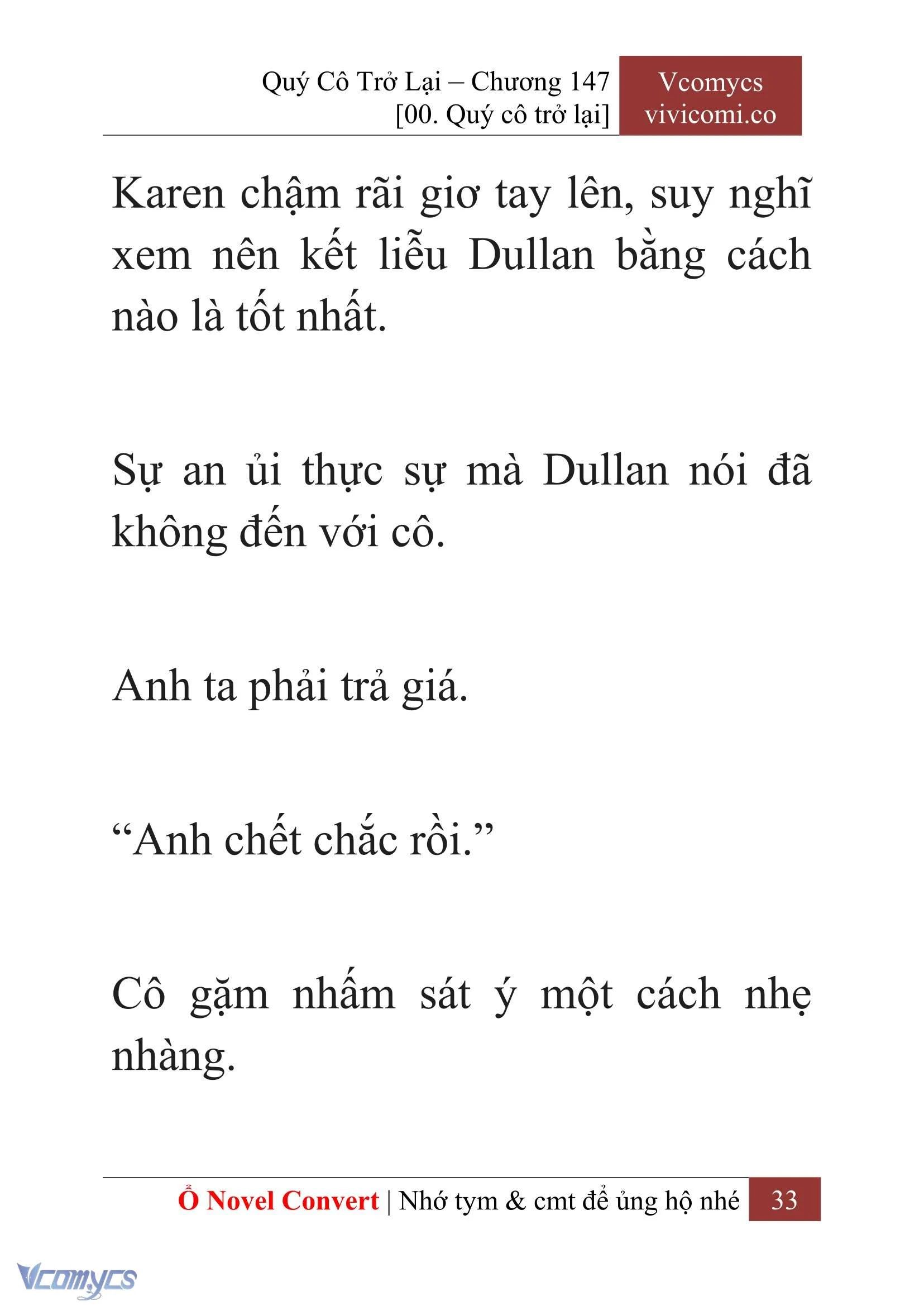[Novel] Quý Cô Trở Lại Chapter  147 - 35