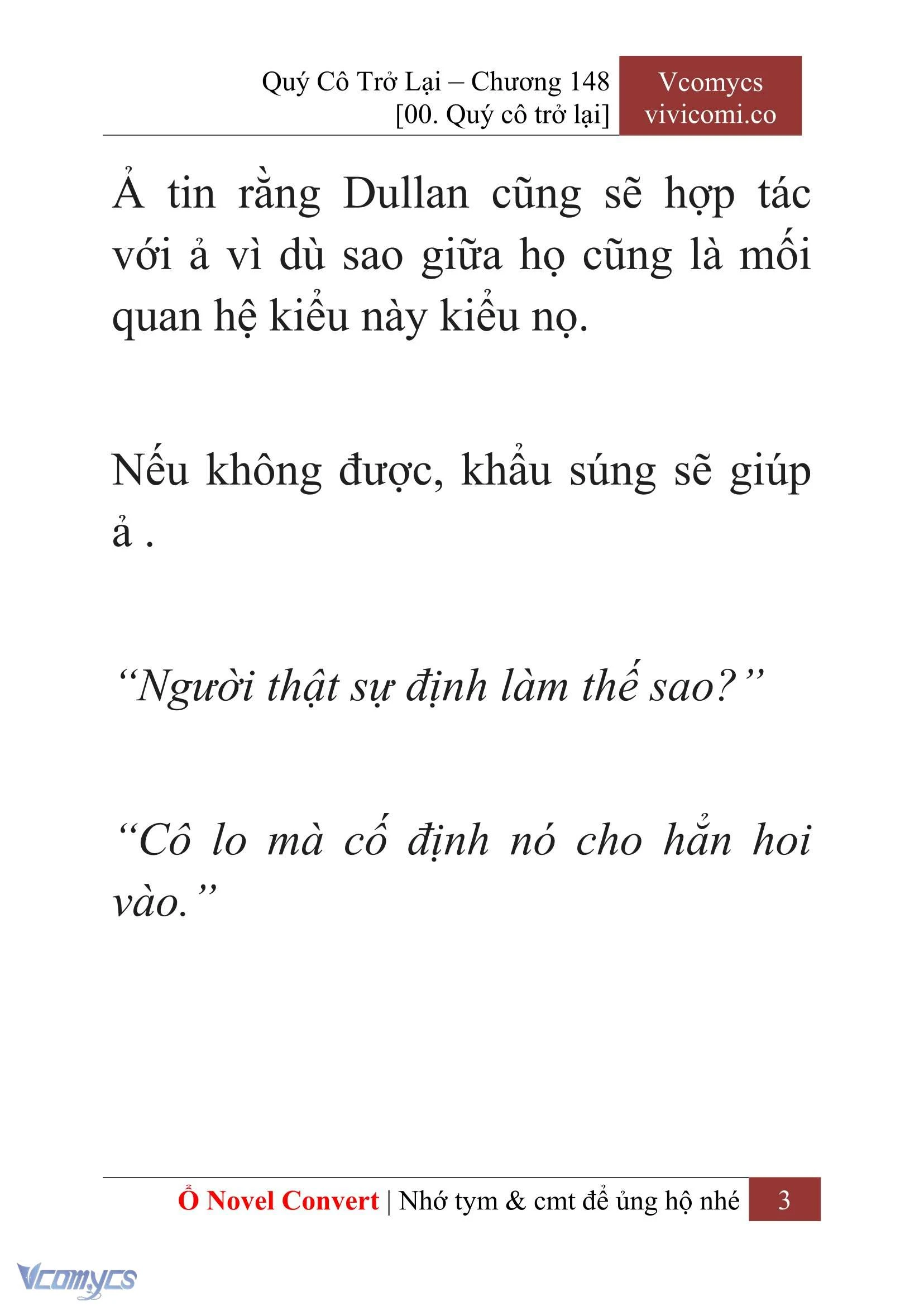 [Novel] Quý Cô Trở Lại Chapter  148 - 5