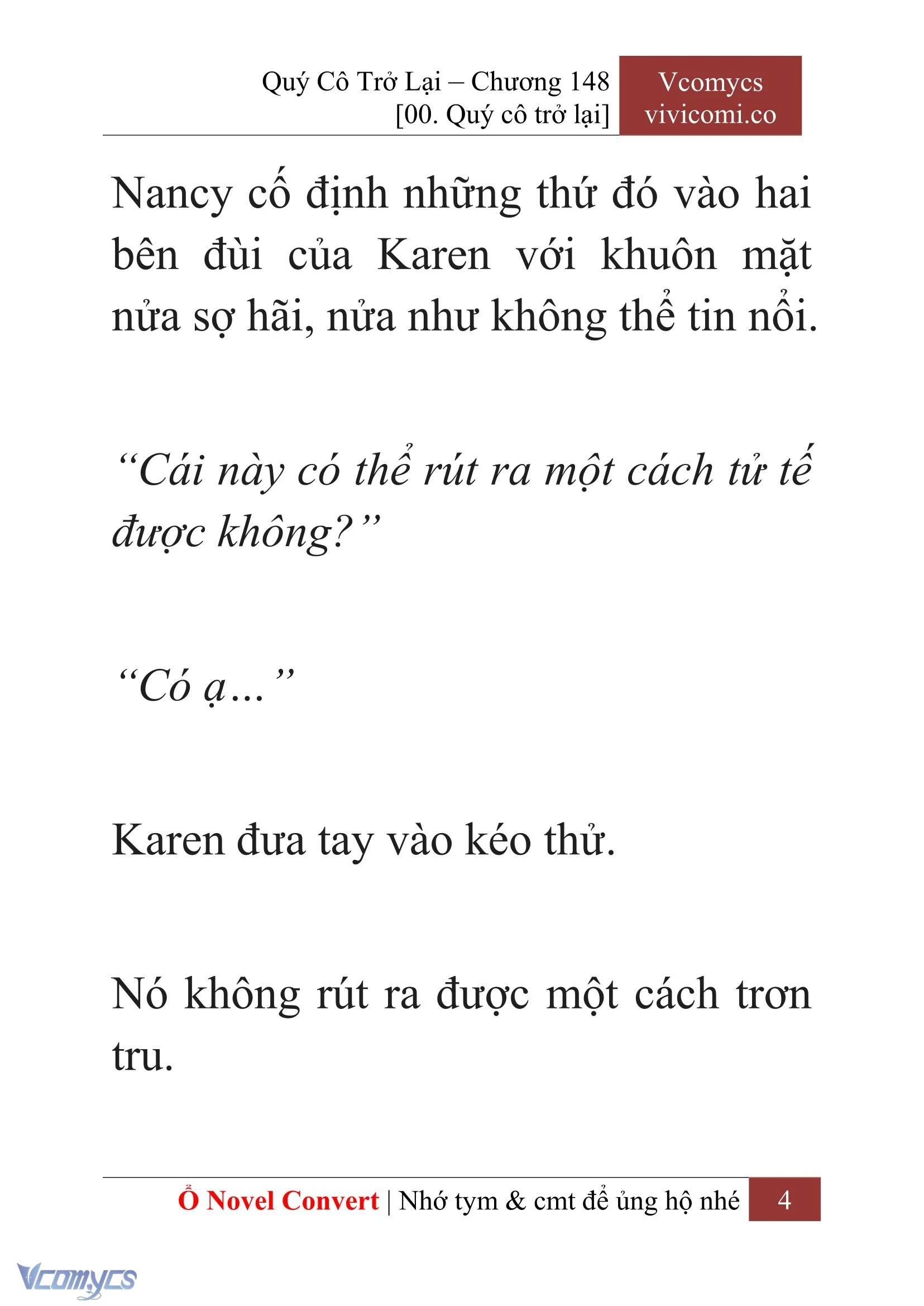 [Novel] Quý Cô Trở Lại Chapter  148 - 6