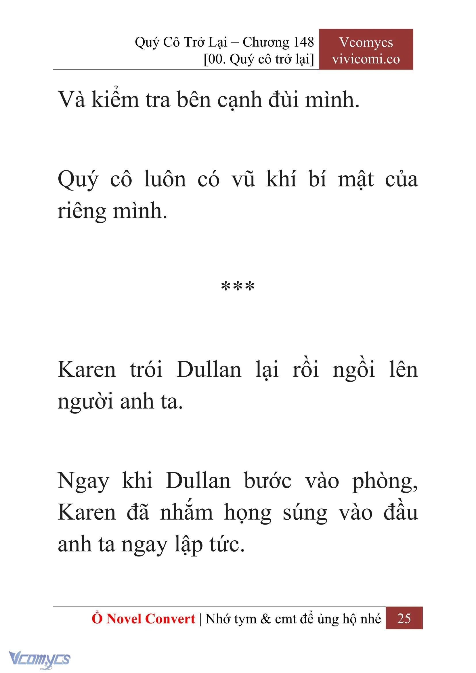 [Novel] Quý Cô Trở Lại Chapter  148 - 27