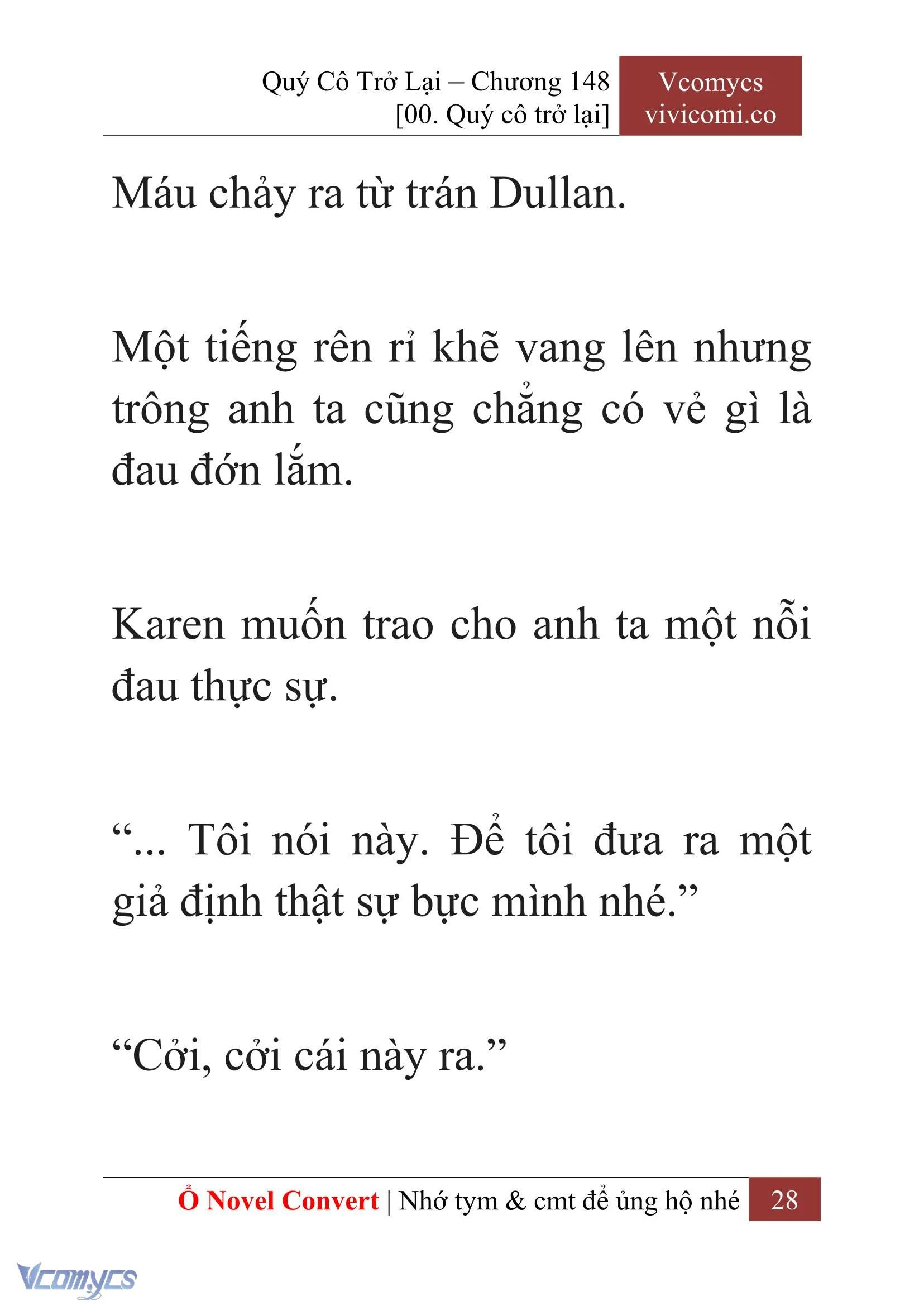 [Novel] Quý Cô Trở Lại Chapter  148 - 30
