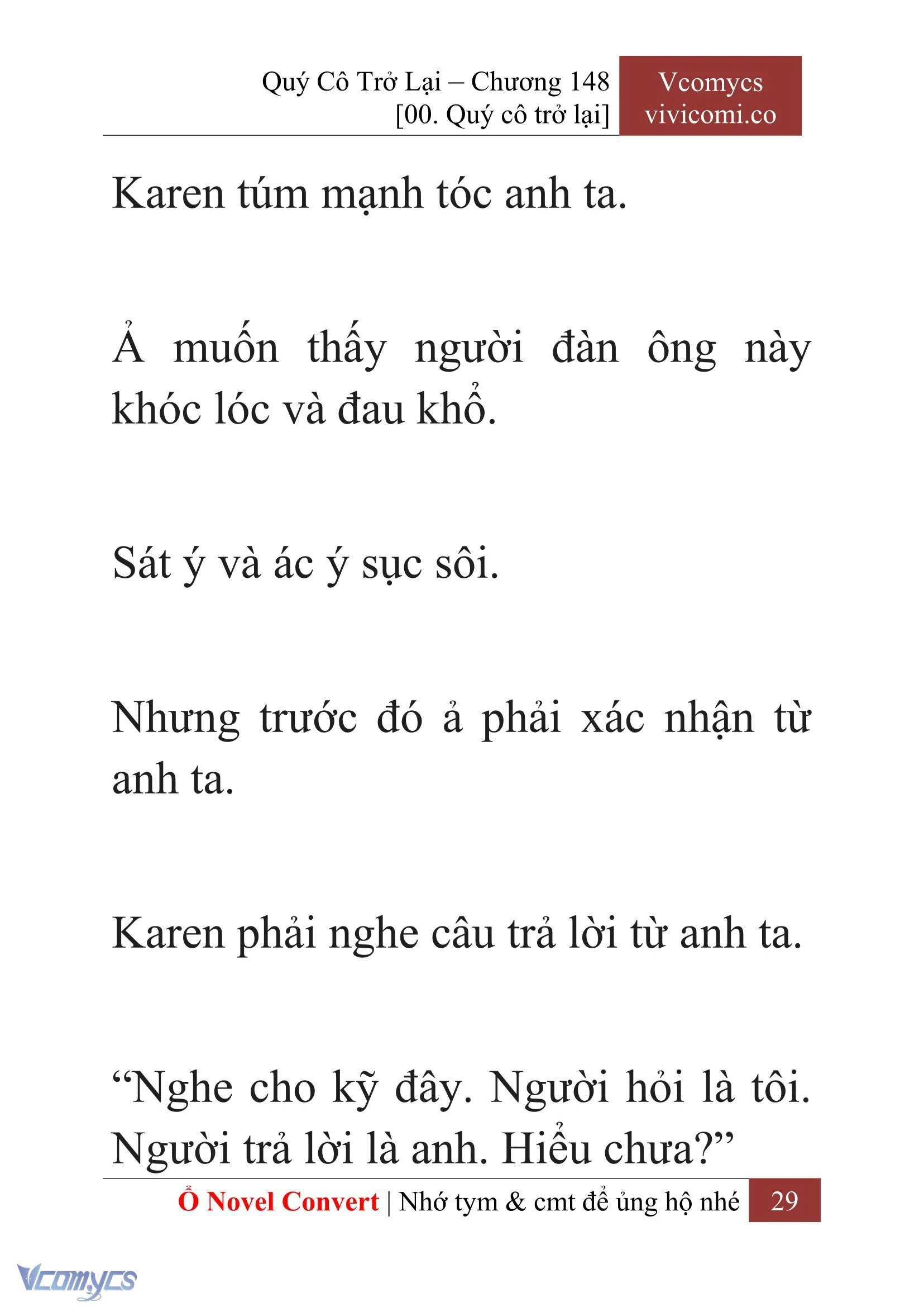 [Novel] Quý Cô Trở Lại Chapter  148 - 31