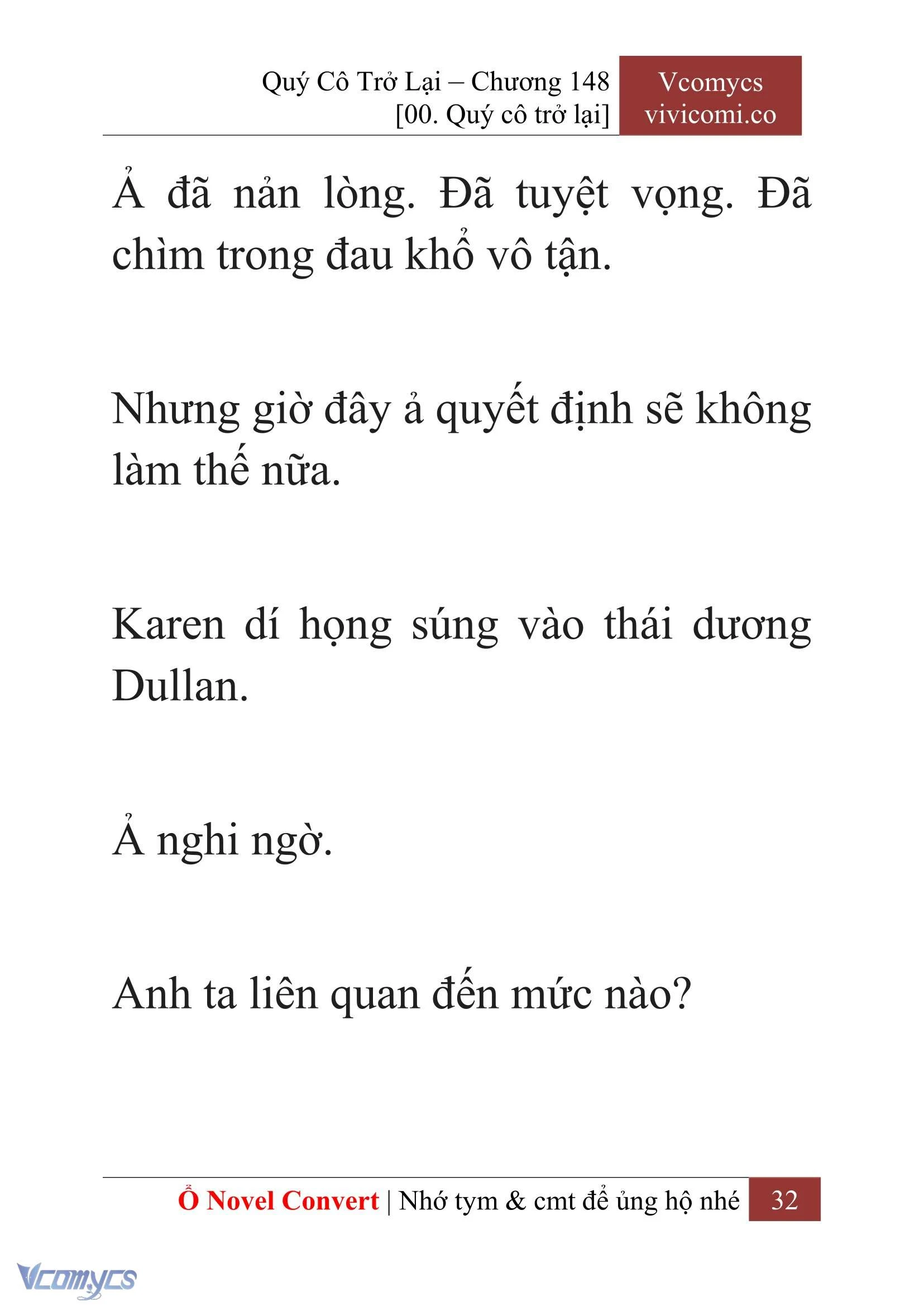 [Novel] Quý Cô Trở Lại Chapter  148 - 34