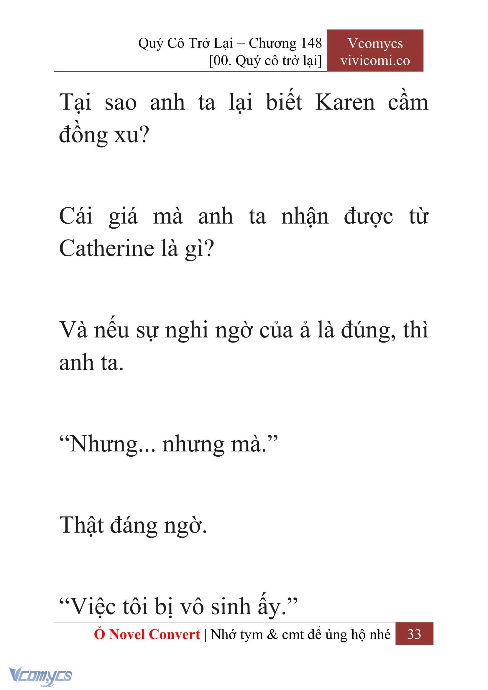 [Novel] Quý Cô Trở Lại Chapter  148 - 35