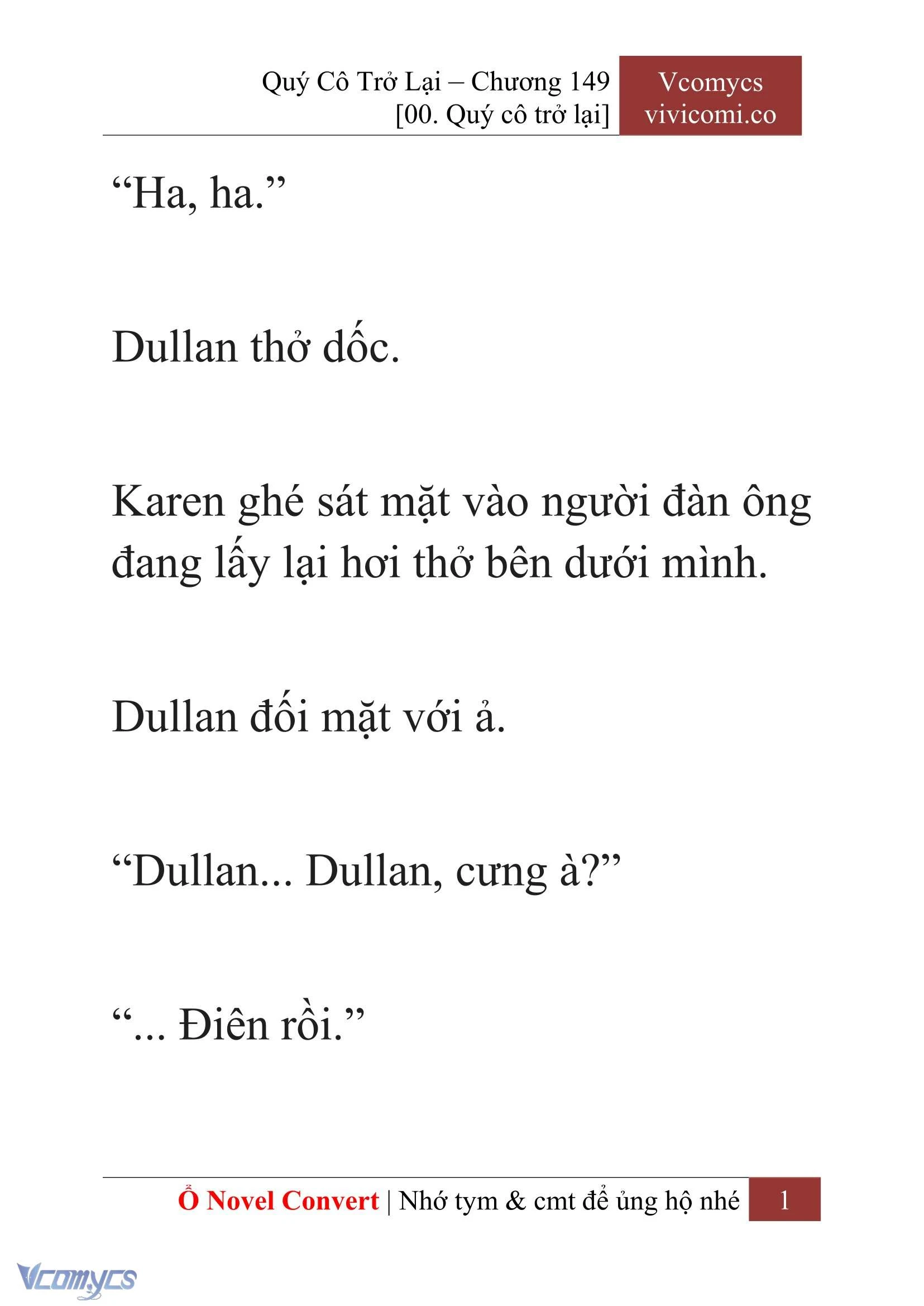 [Novel] Quý Cô Trở Lại Chapter  149 - 3