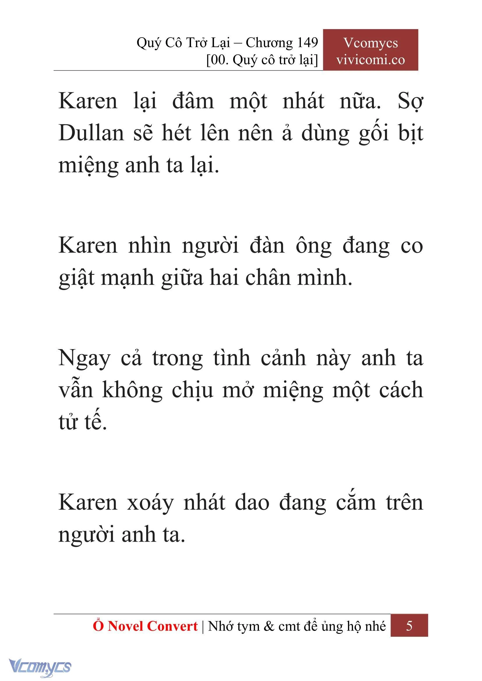 [Novel] Quý Cô Trở Lại Chapter  149 - 7