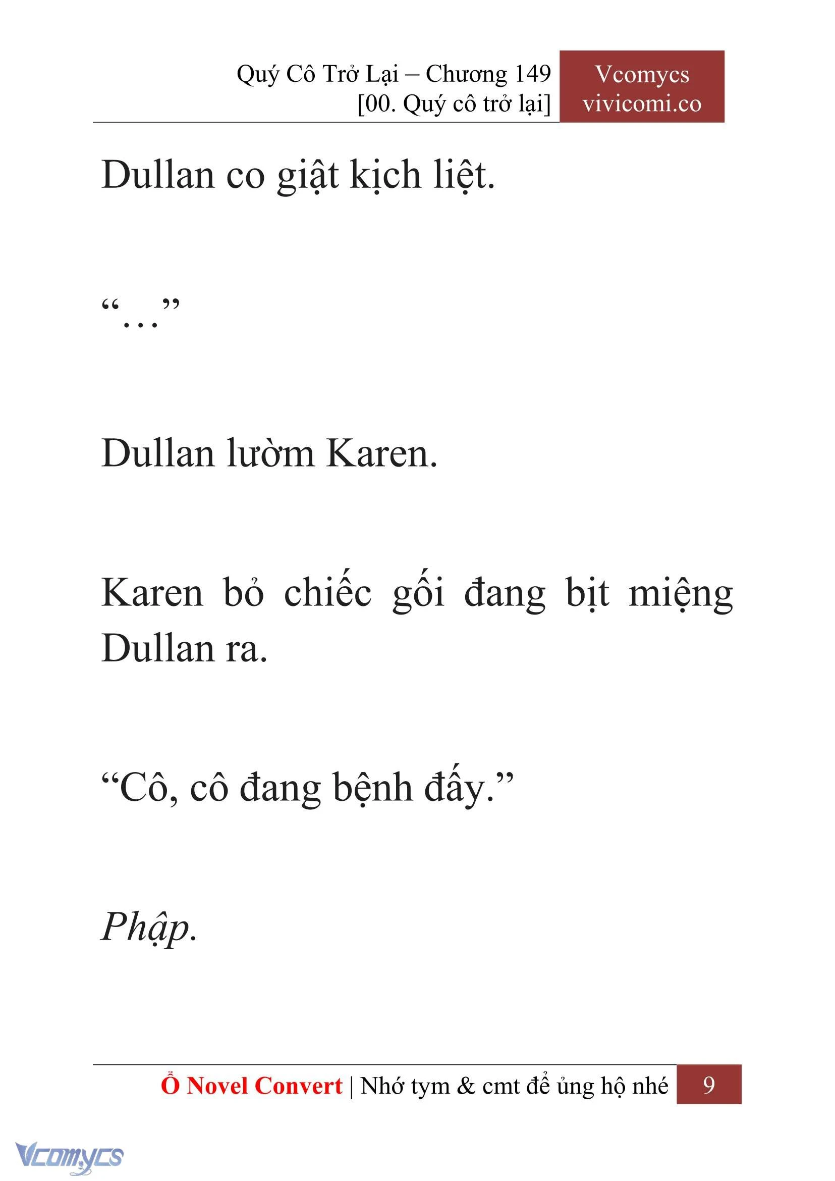 [Novel] Quý Cô Trở Lại Chapter  149 - 11
