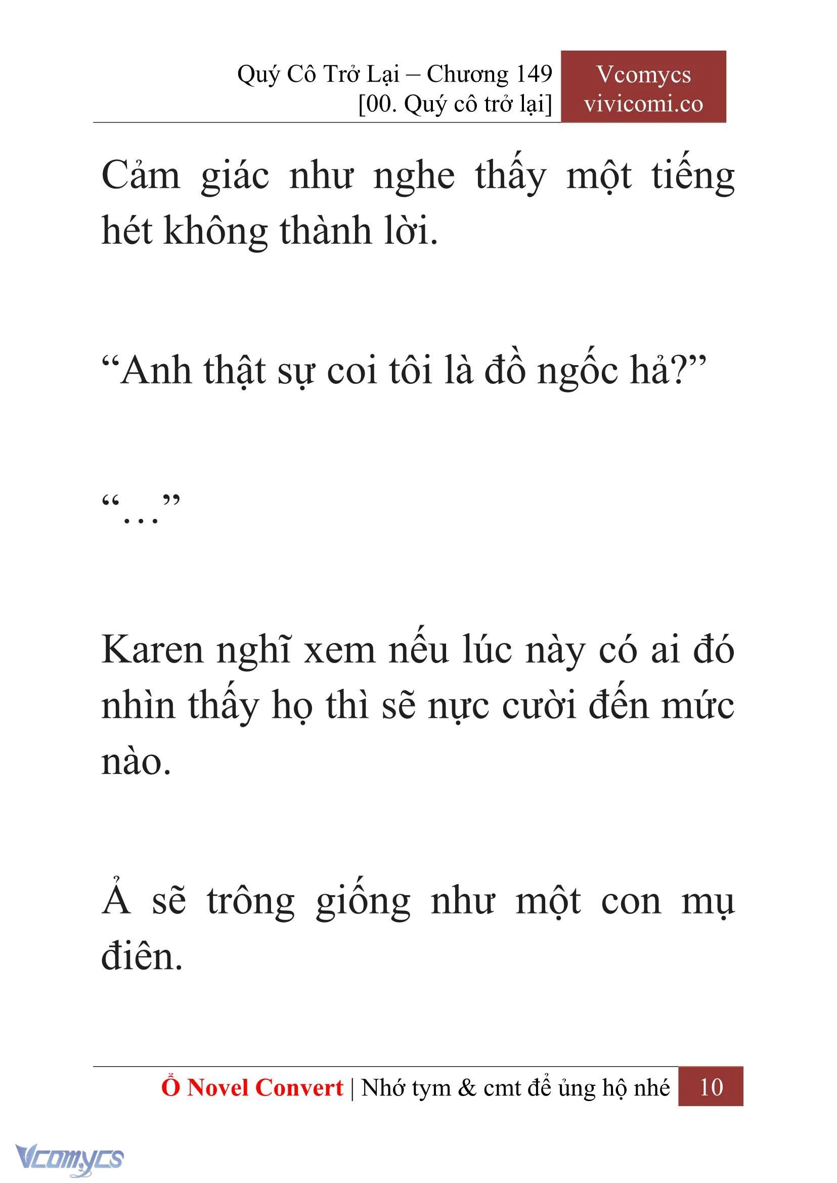[Novel] Quý Cô Trở Lại Chapter  149 - 12