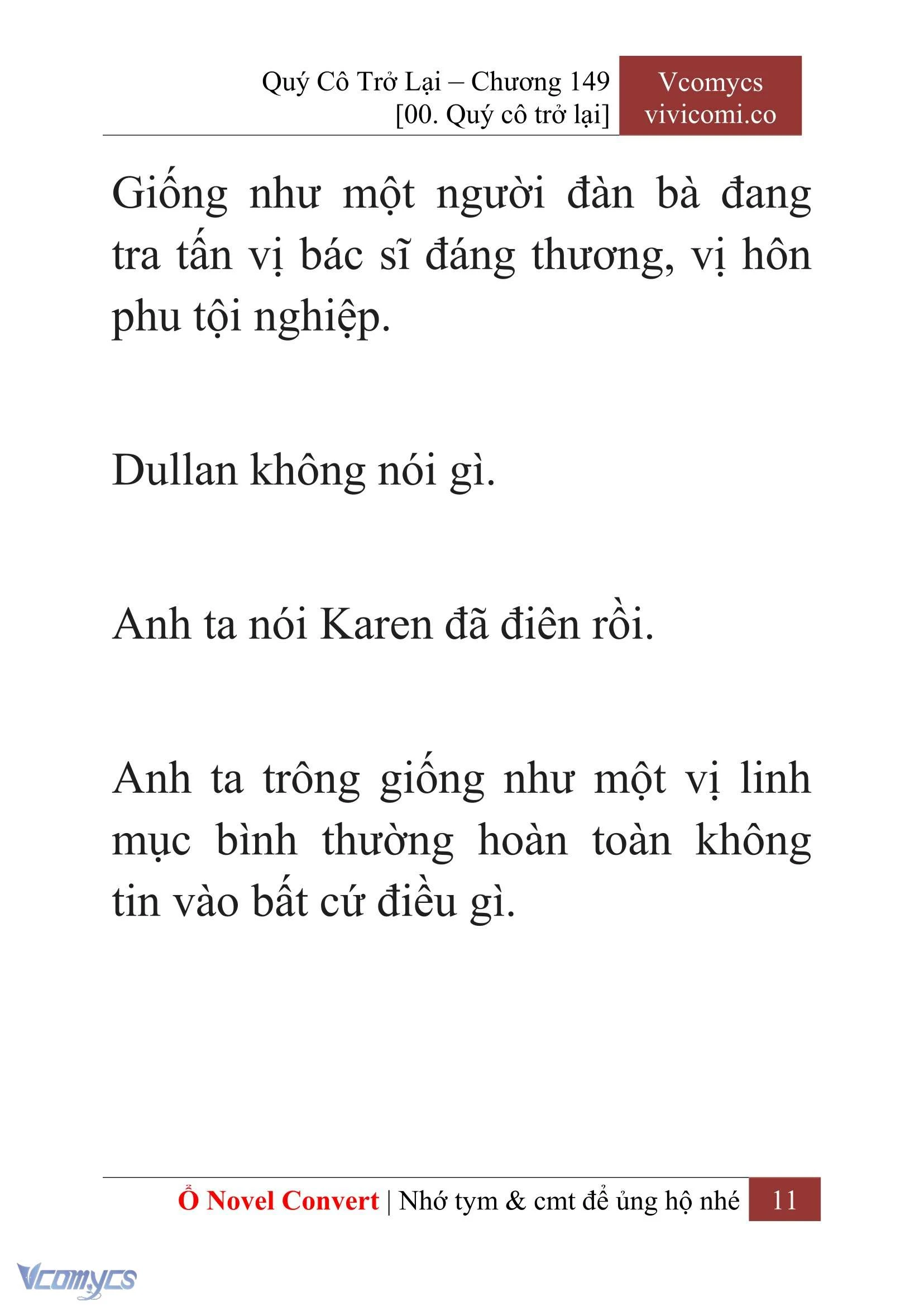 [Novel] Quý Cô Trở Lại Chapter  149 - 13