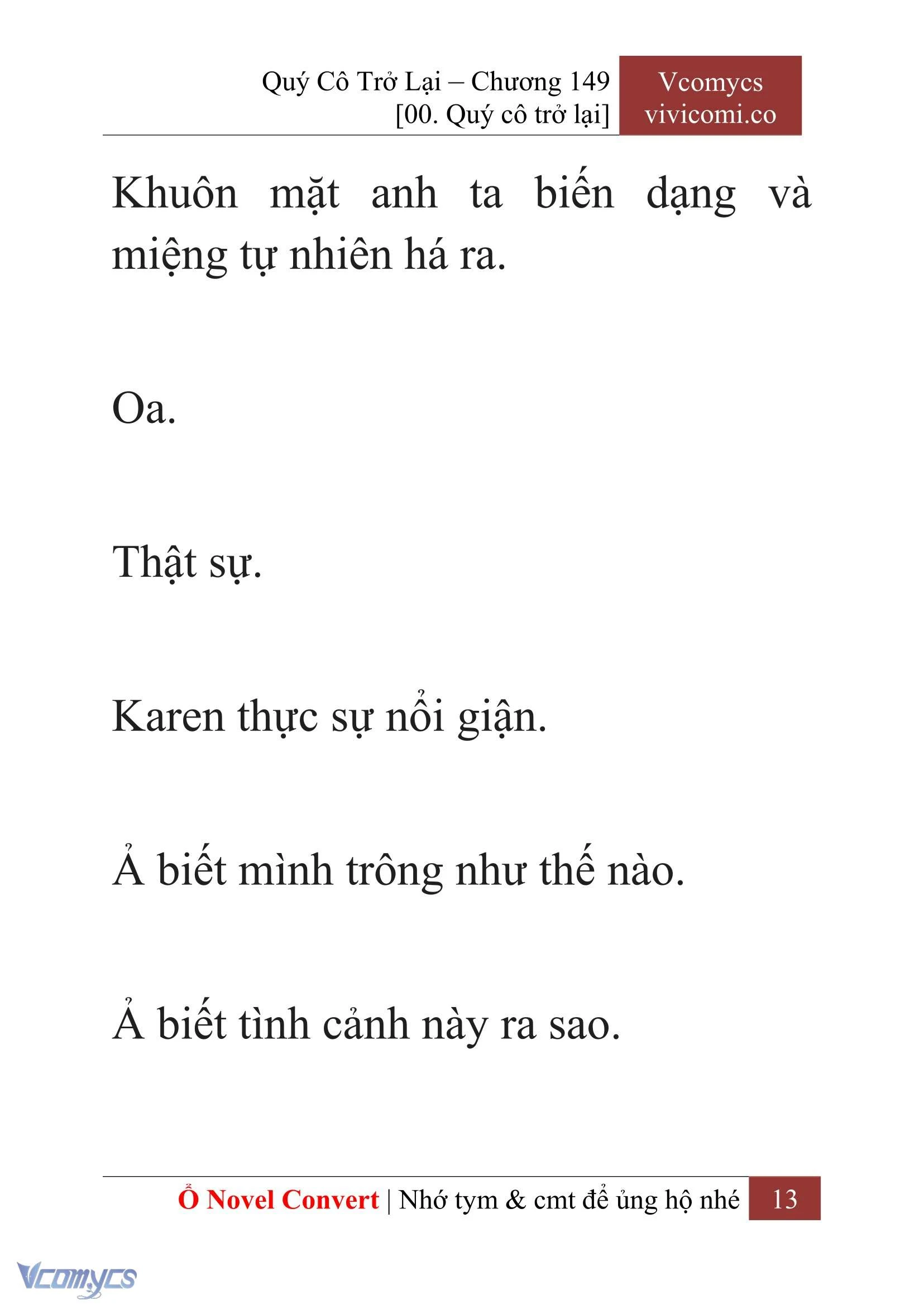 [Novel] Quý Cô Trở Lại Chapter  149 - 15