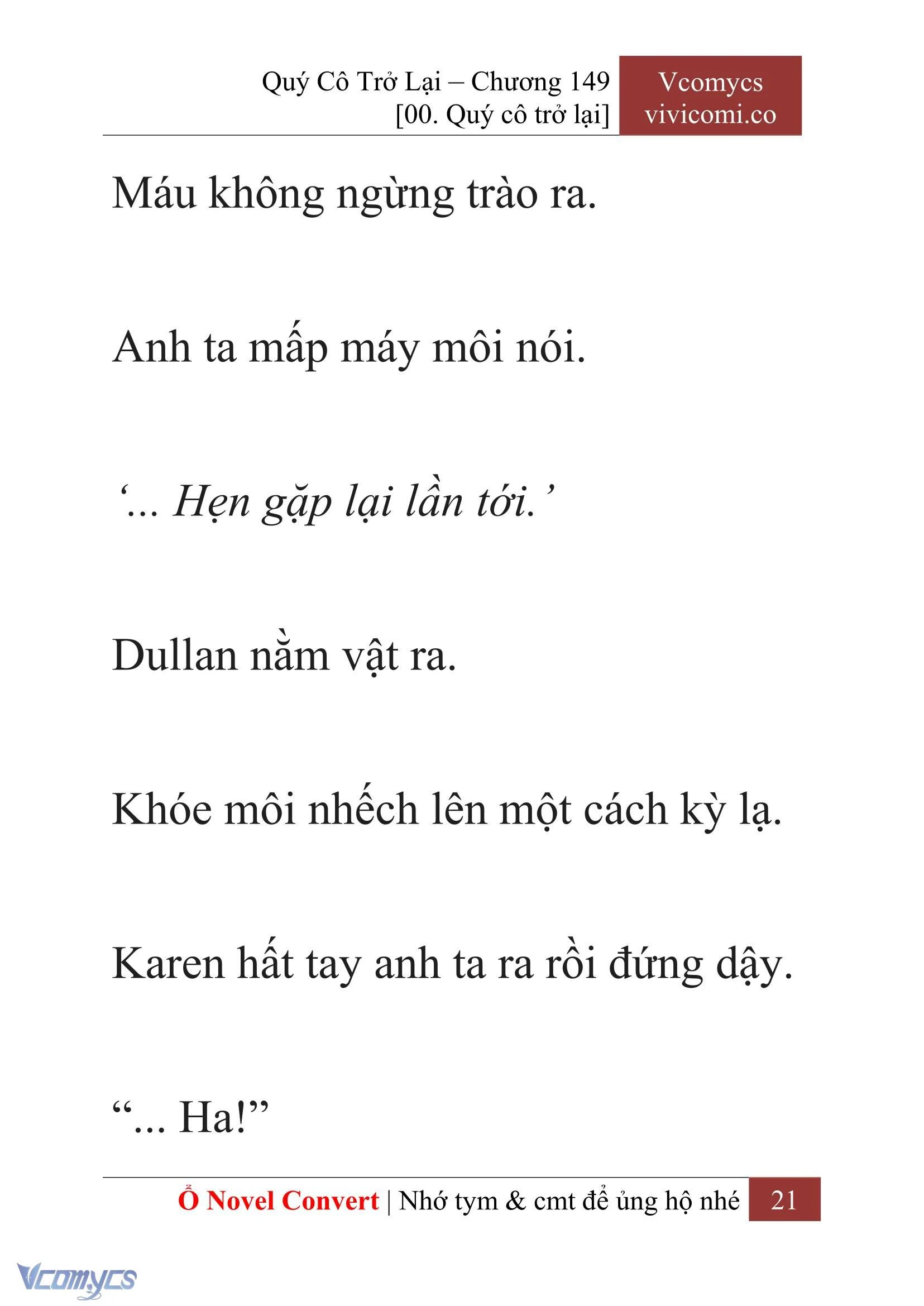 [Novel] Quý Cô Trở Lại Chapter  149 - 23