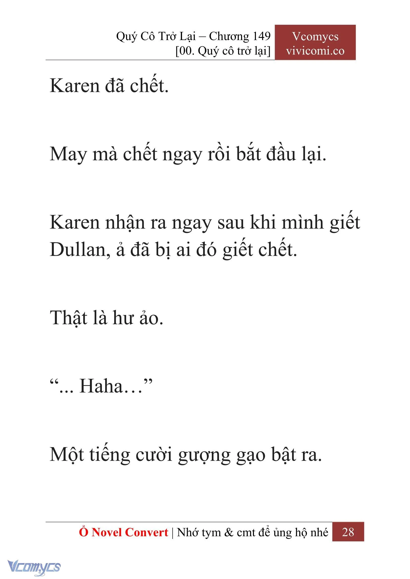 [Novel] Quý Cô Trở Lại Chapter  149 - 30