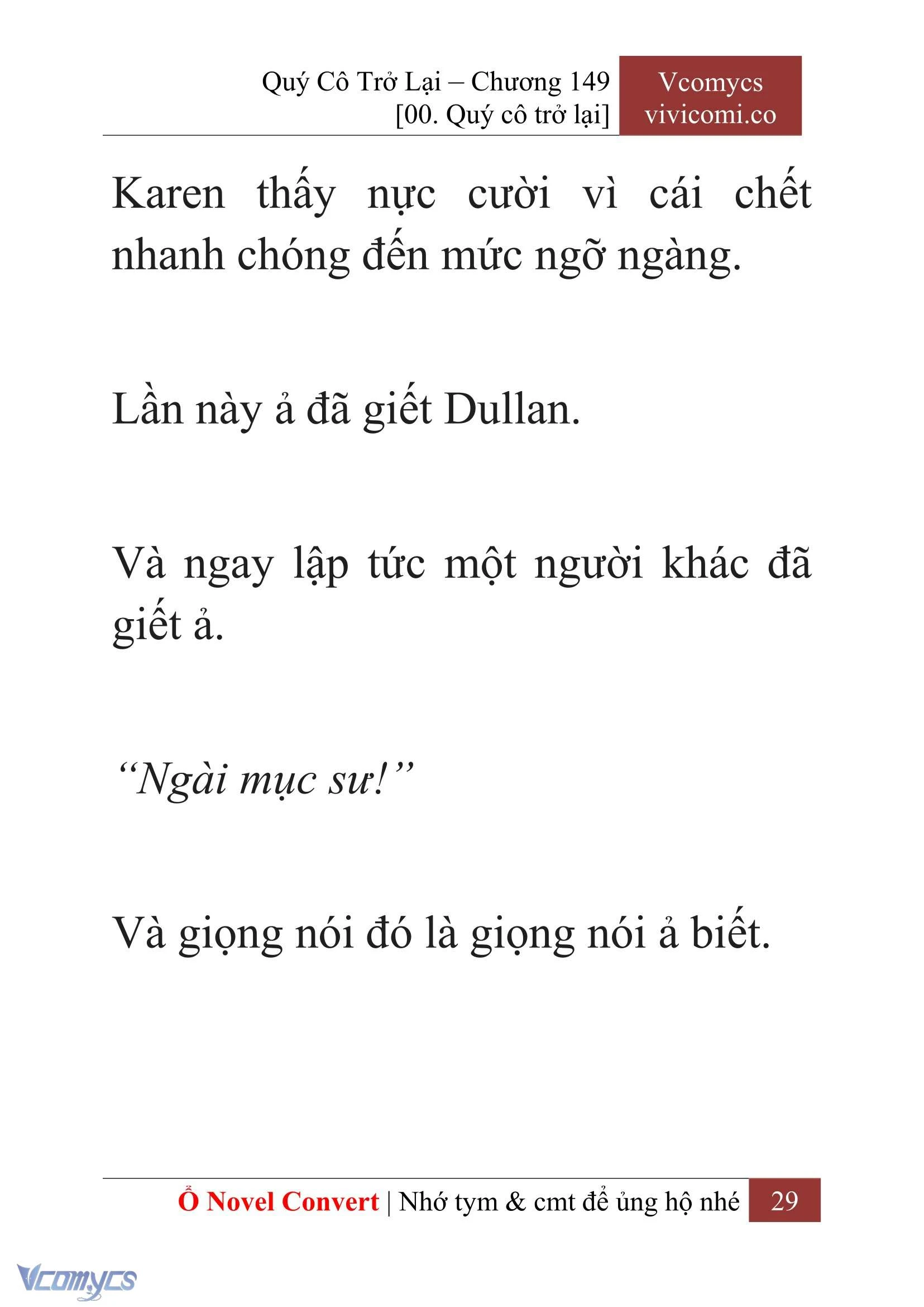 [Novel] Quý Cô Trở Lại Chapter  149 - 31