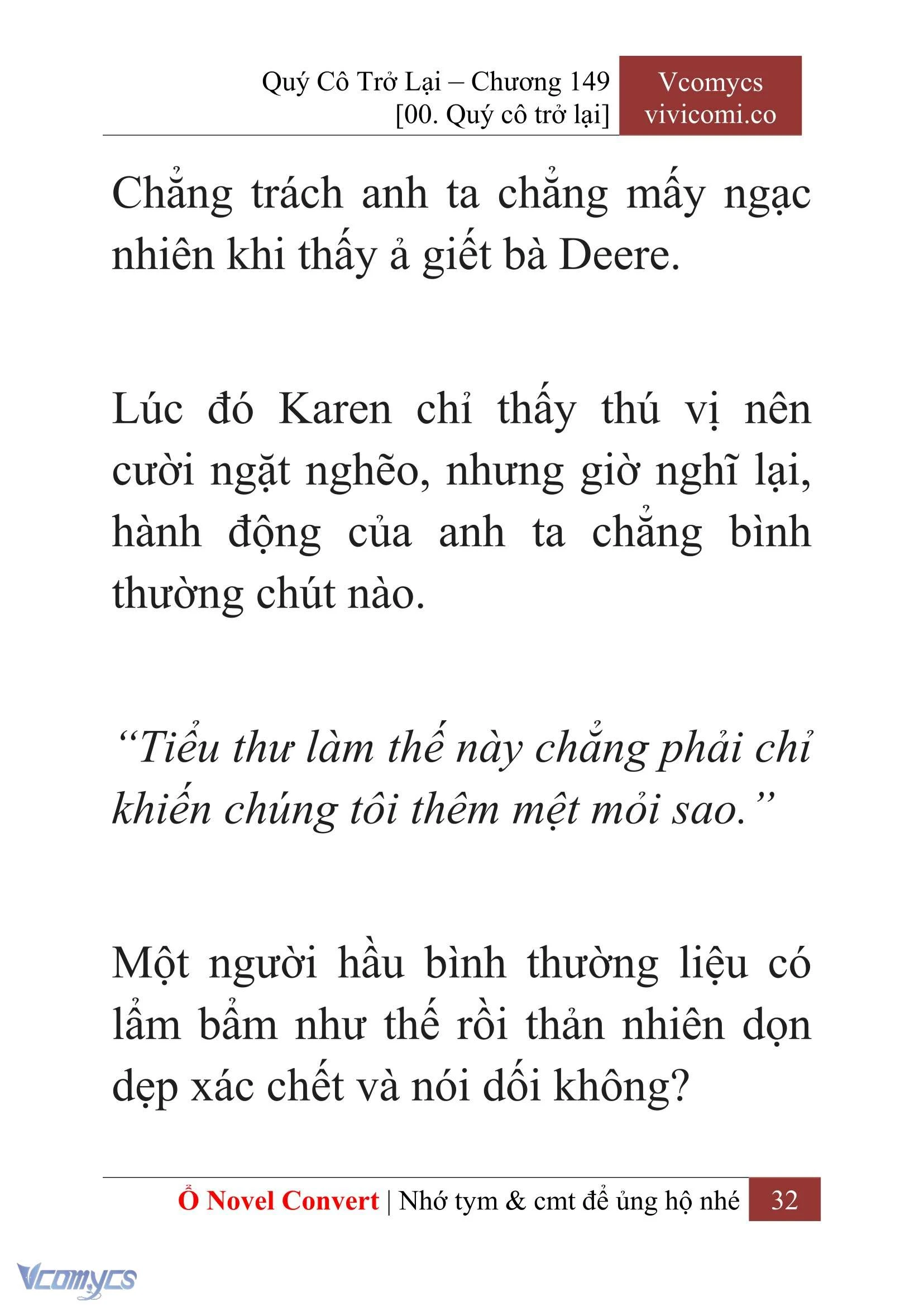 [Novel] Quý Cô Trở Lại Chapter  149 - 34