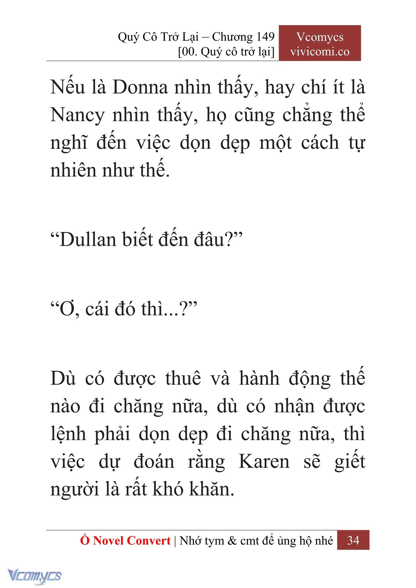 [Novel] Quý Cô Trở Lại Chapter  149 - 36