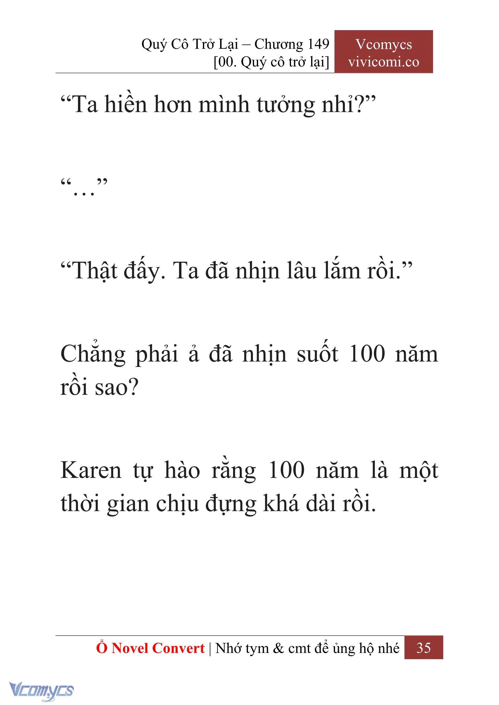 [Novel] Quý Cô Trở Lại Chapter  149 - 37
