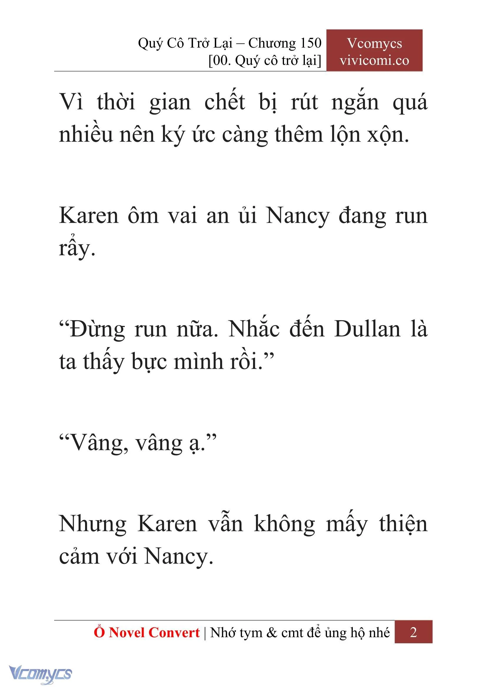 [Novel] Quý Cô Trở Lại Chapter  150 - 4