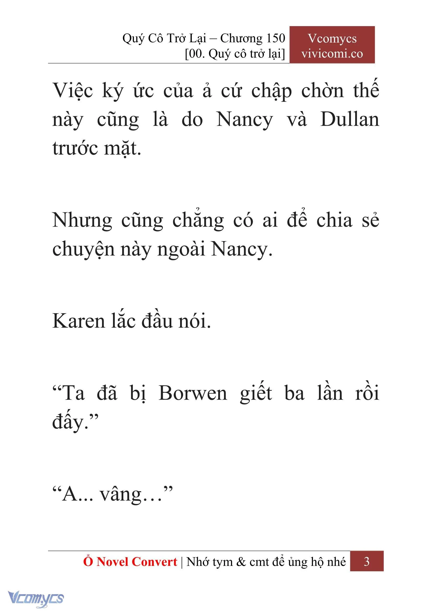[Novel] Quý Cô Trở Lại Chapter  150 - 5
