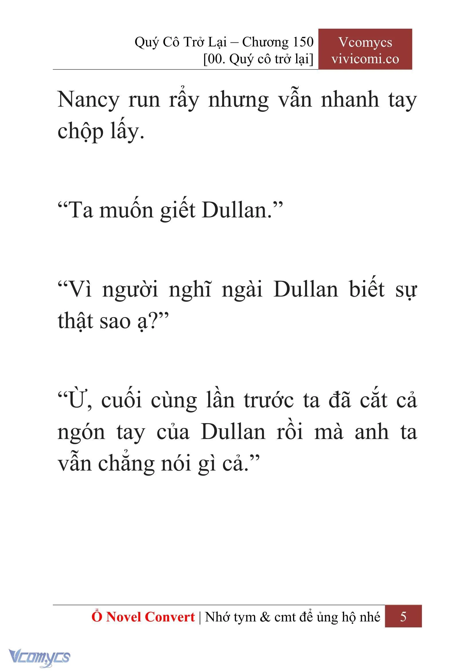 [Novel] Quý Cô Trở Lại Chapter  150 - 7