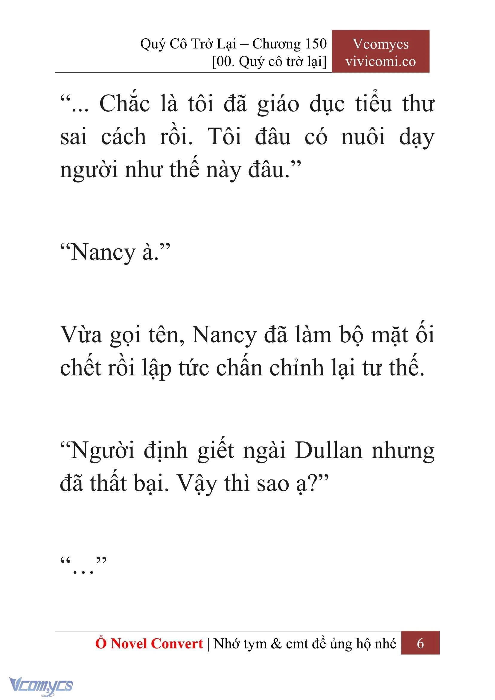 [Novel] Quý Cô Trở Lại Chapter  150 - 8