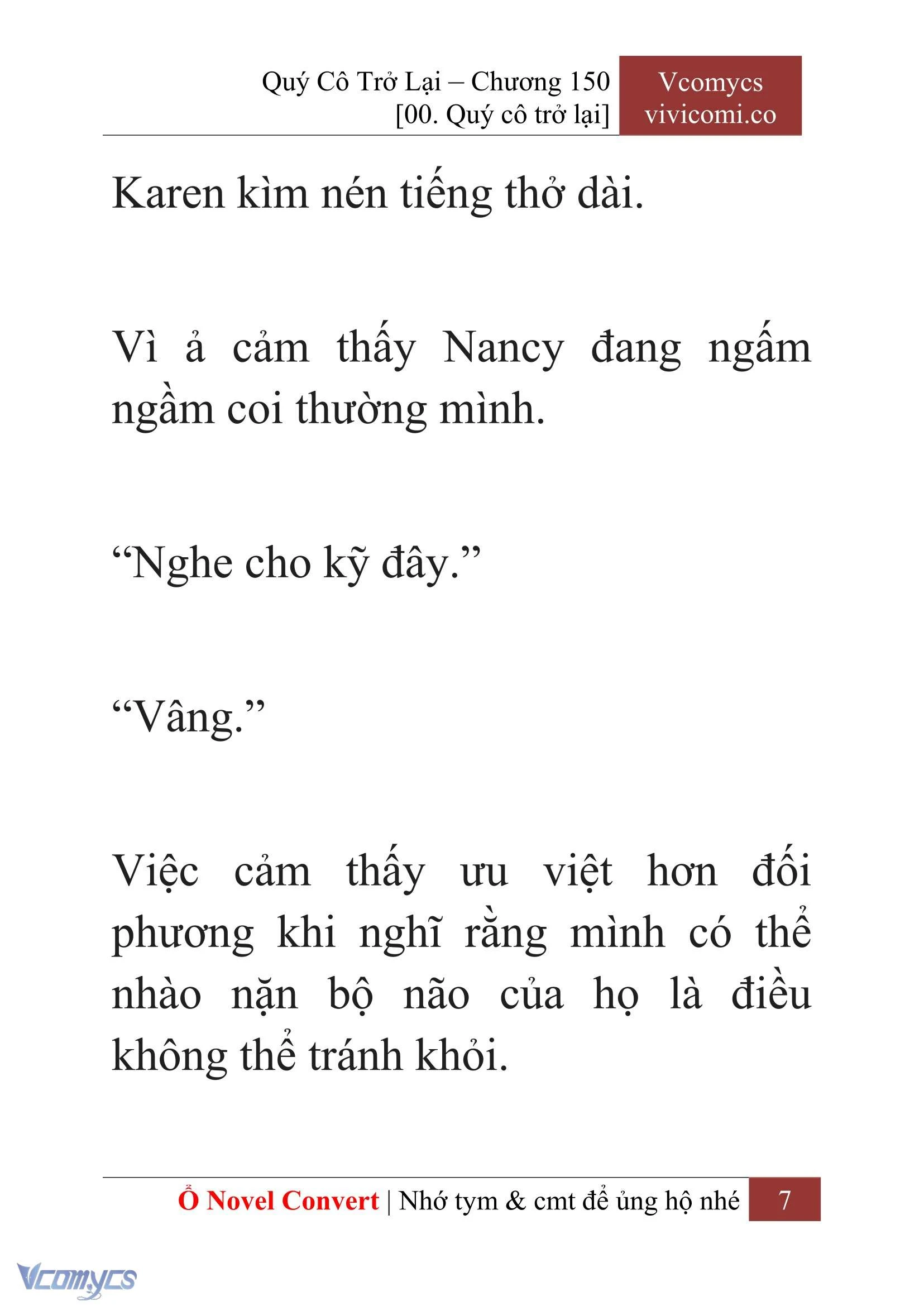 [Novel] Quý Cô Trở Lại Chapter  150 - 9