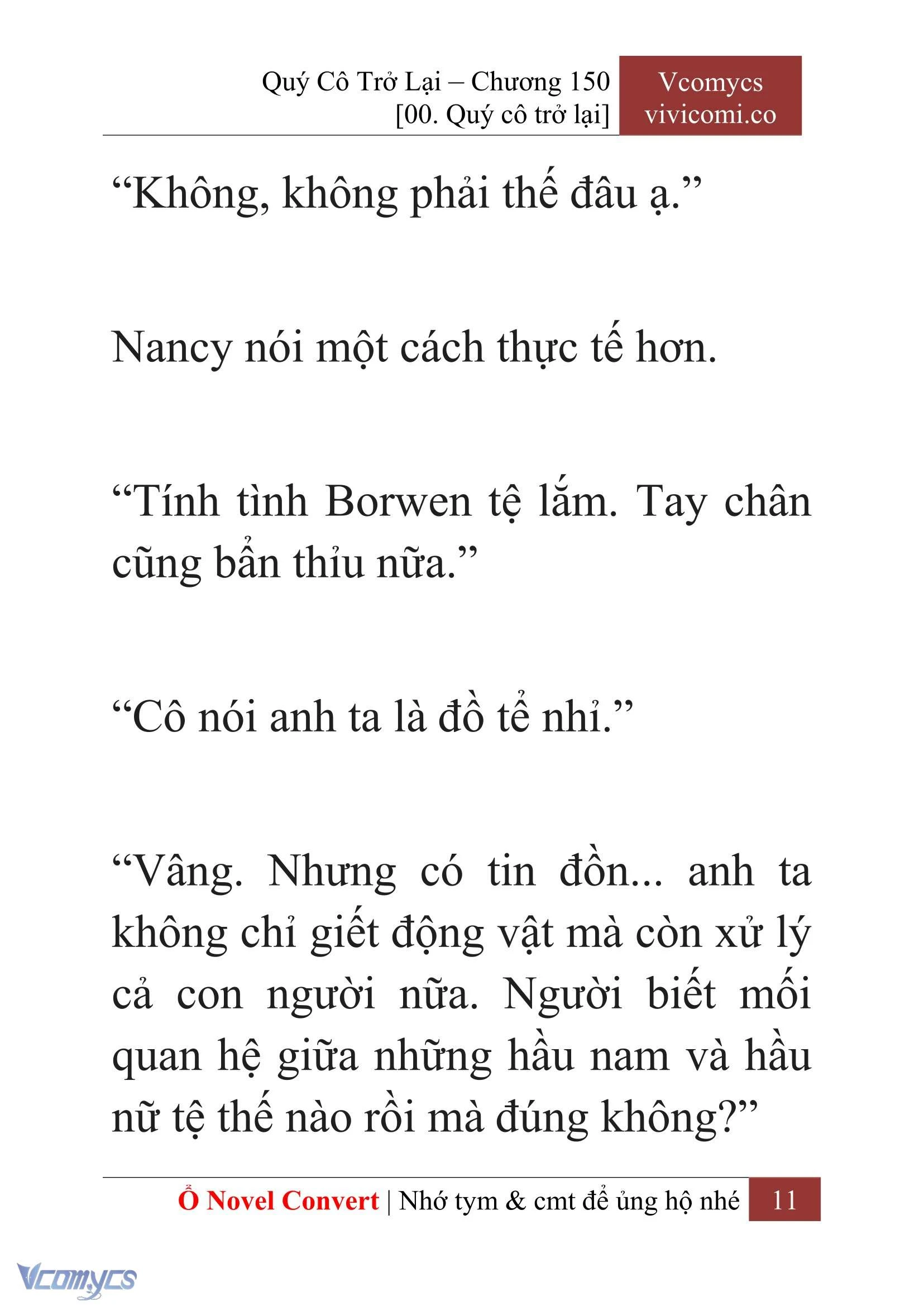 [Novel] Quý Cô Trở Lại Chapter  150 - 13