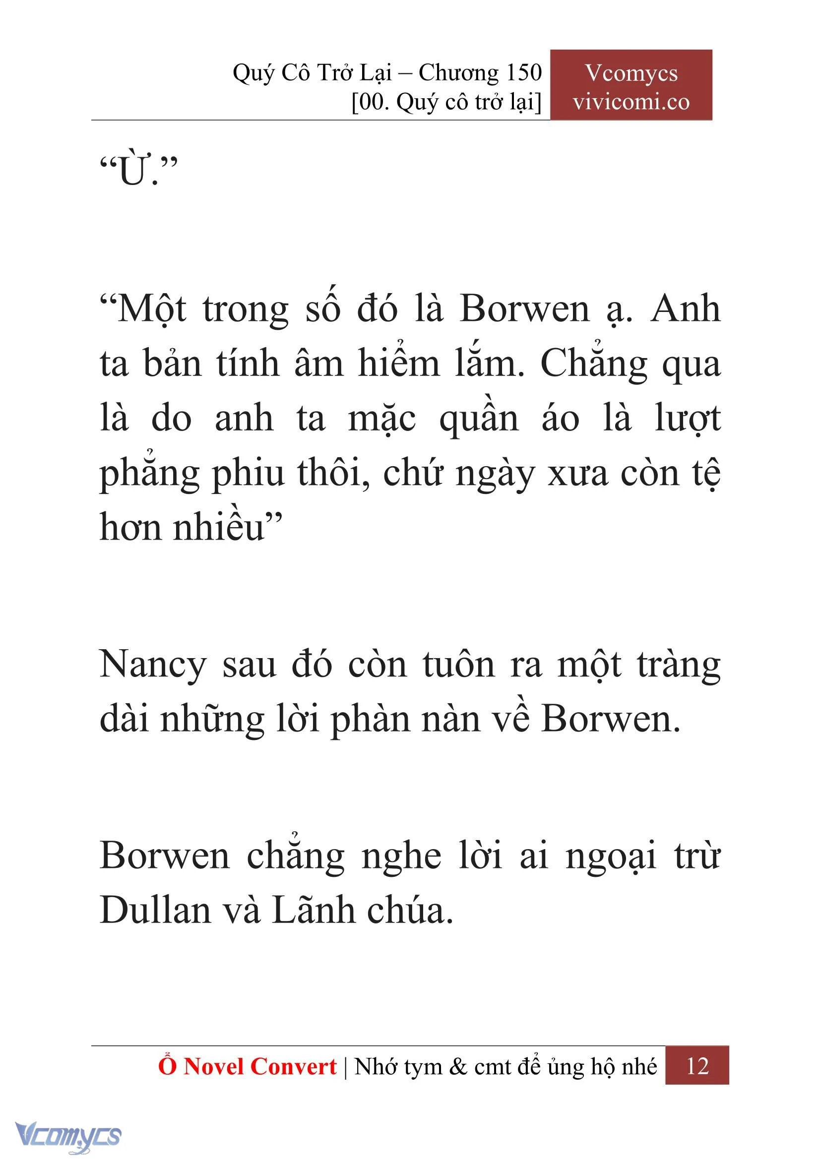 [Novel] Quý Cô Trở Lại Chapter  150 - 14