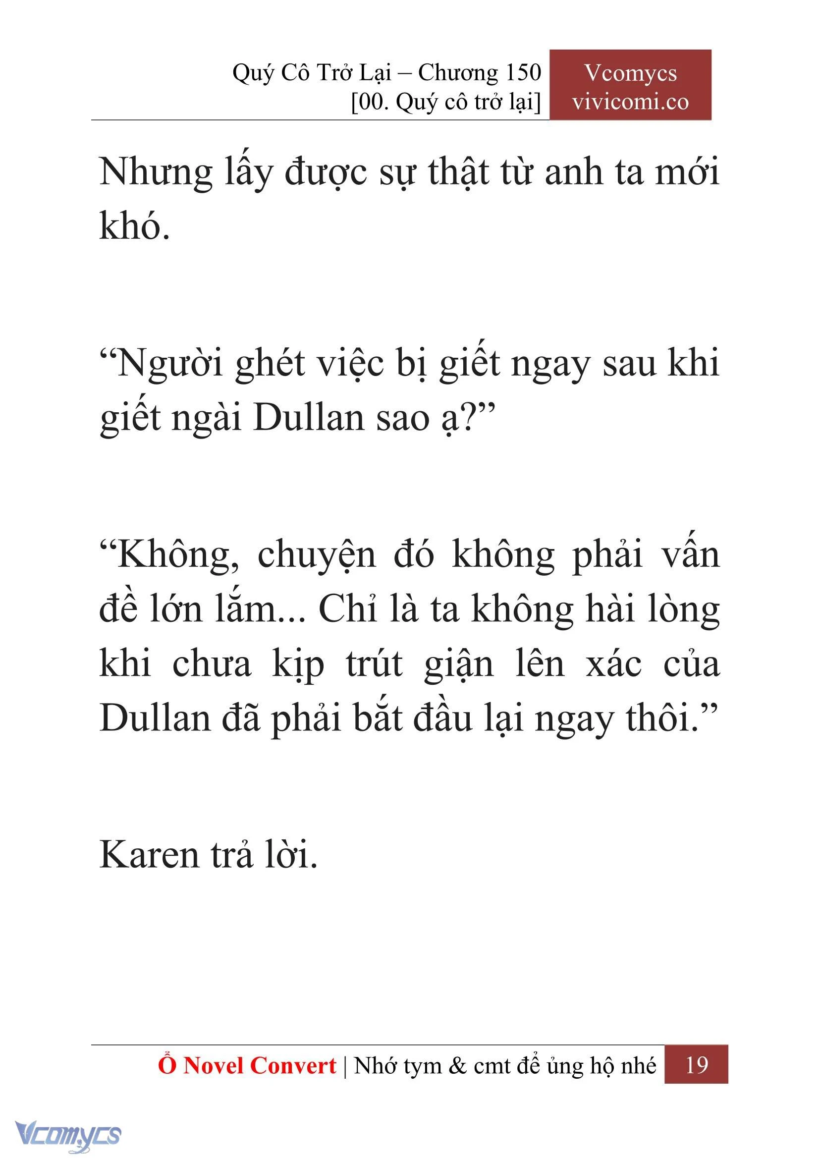 [Novel] Quý Cô Trở Lại Chapter  150 - 21