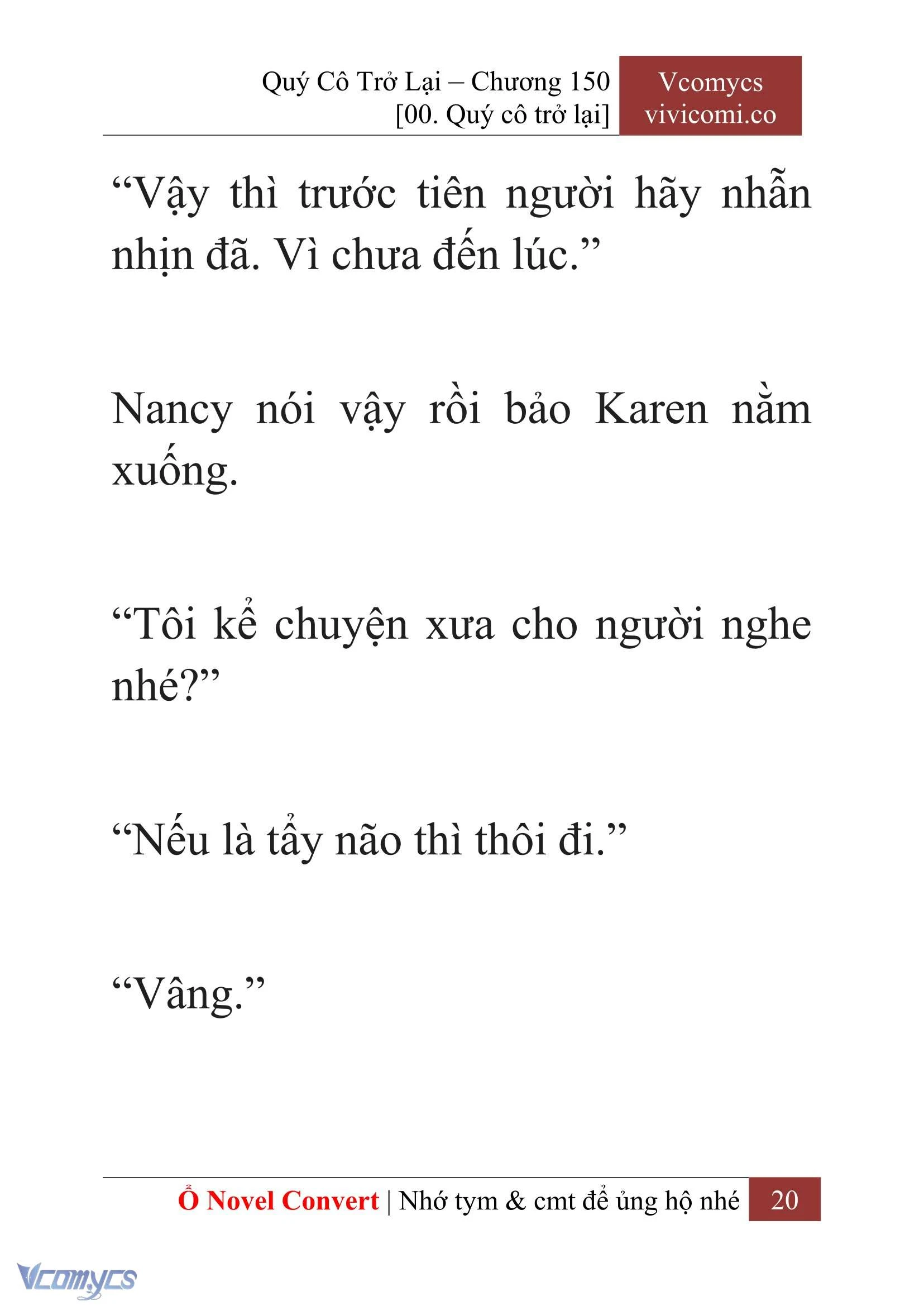 [Novel] Quý Cô Trở Lại Chapter  150 - 22