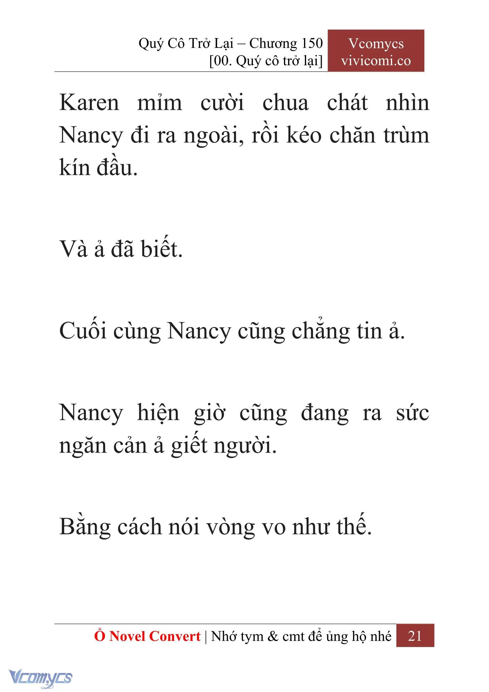 [Novel] Quý Cô Trở Lại Chapter  150 - 23