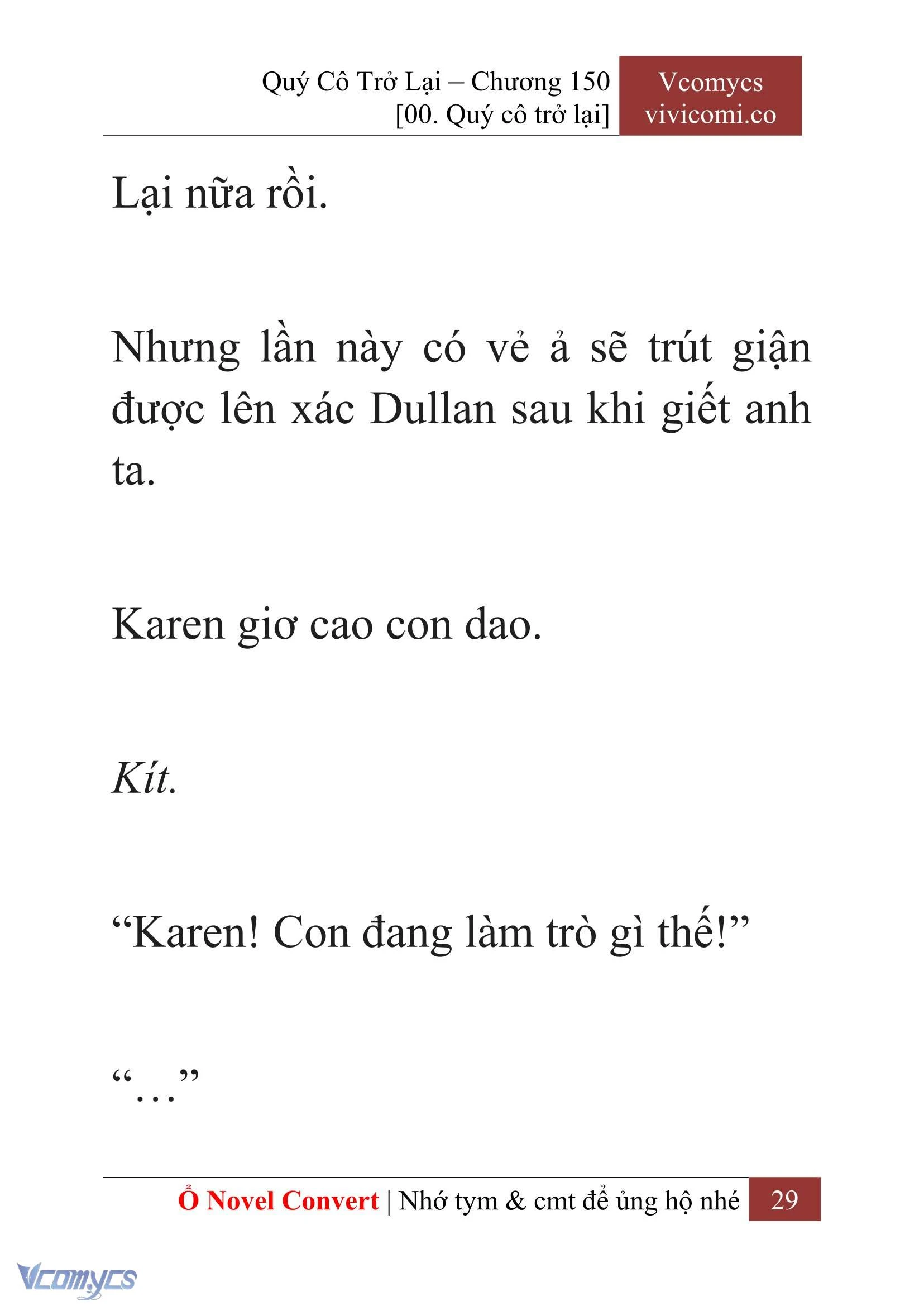 [Novel] Quý Cô Trở Lại Chapter  150 - 31