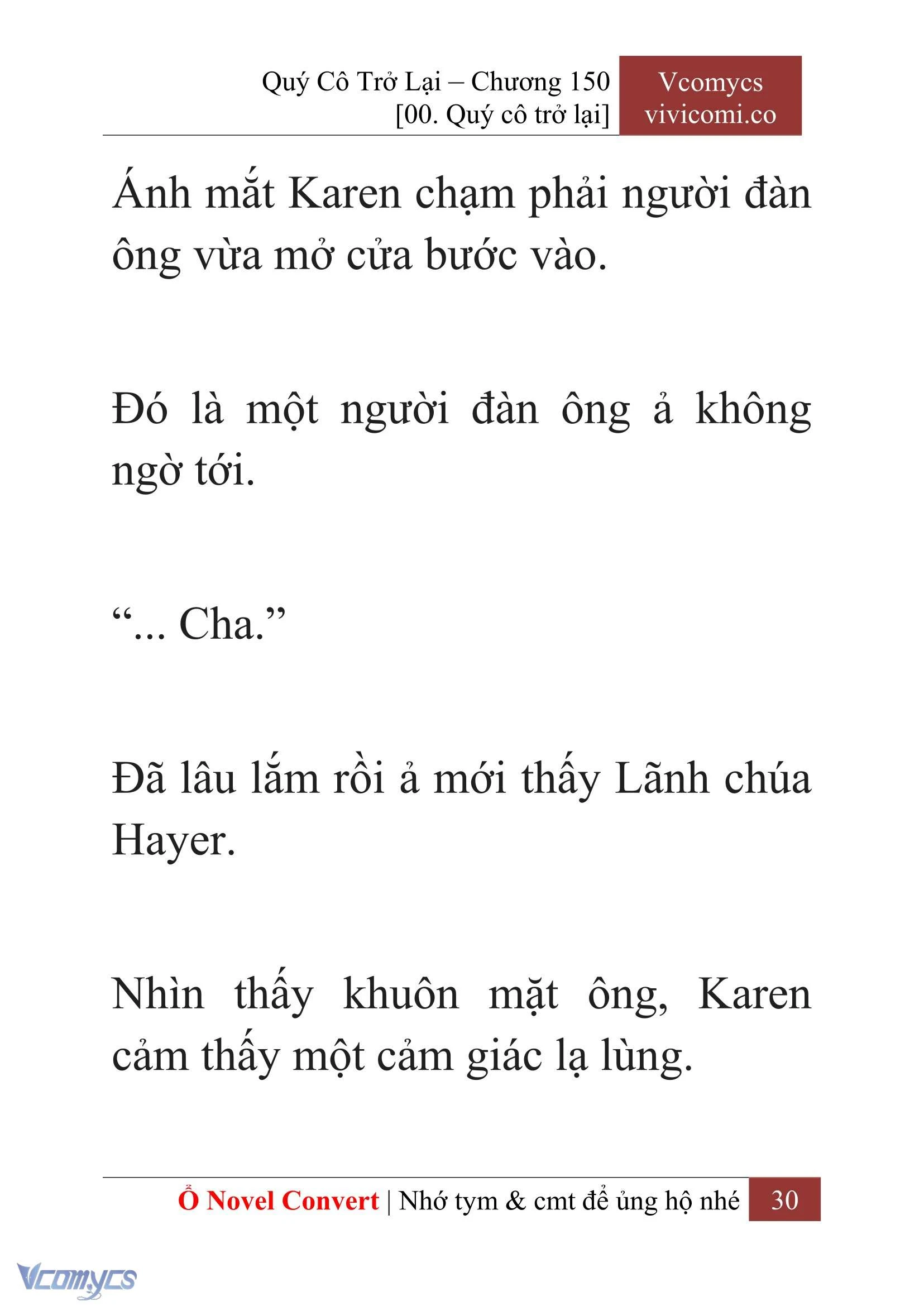 [Novel] Quý Cô Trở Lại Chapter  150 - 32